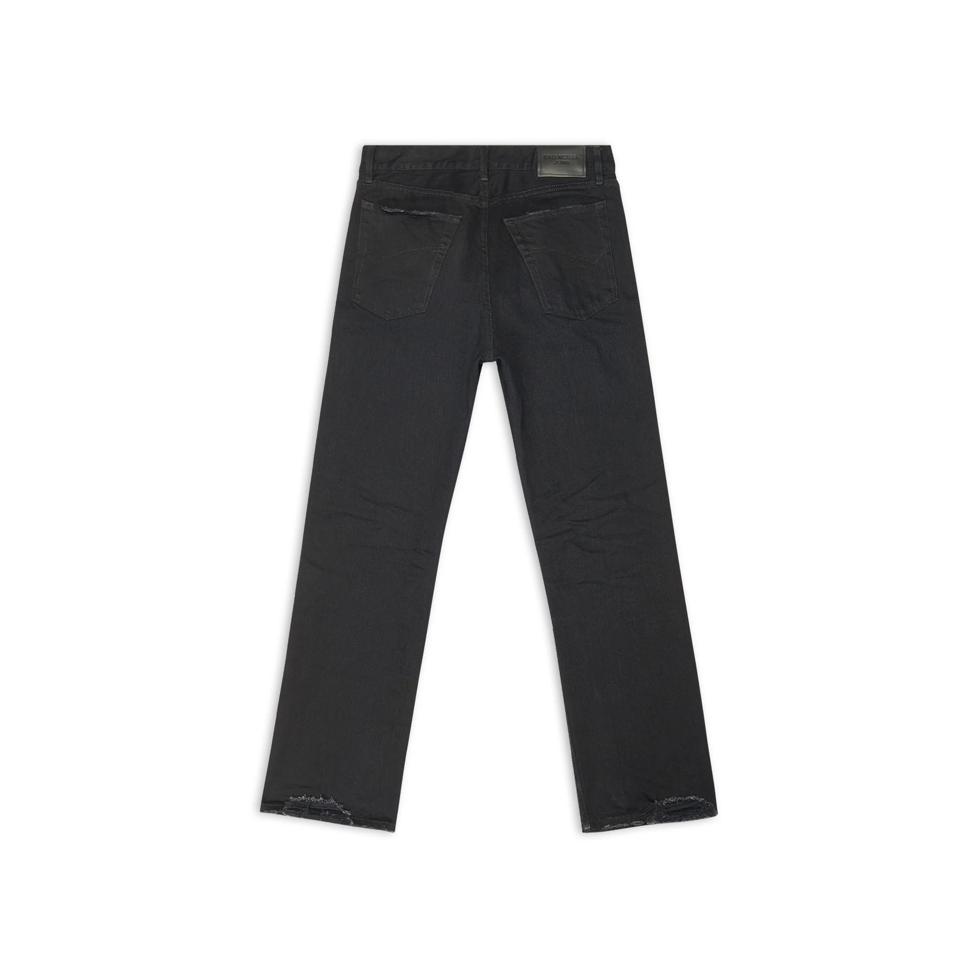Slim Fit Pants - Rubber Black - Image 2
