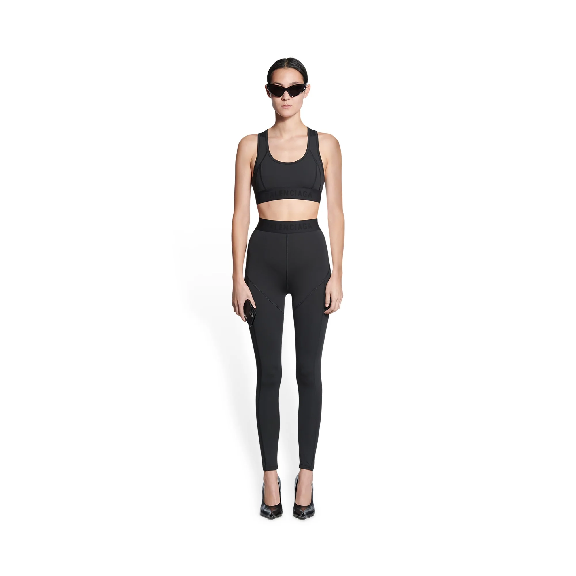 Bra Athletic Sports - Black/White - Image 4
