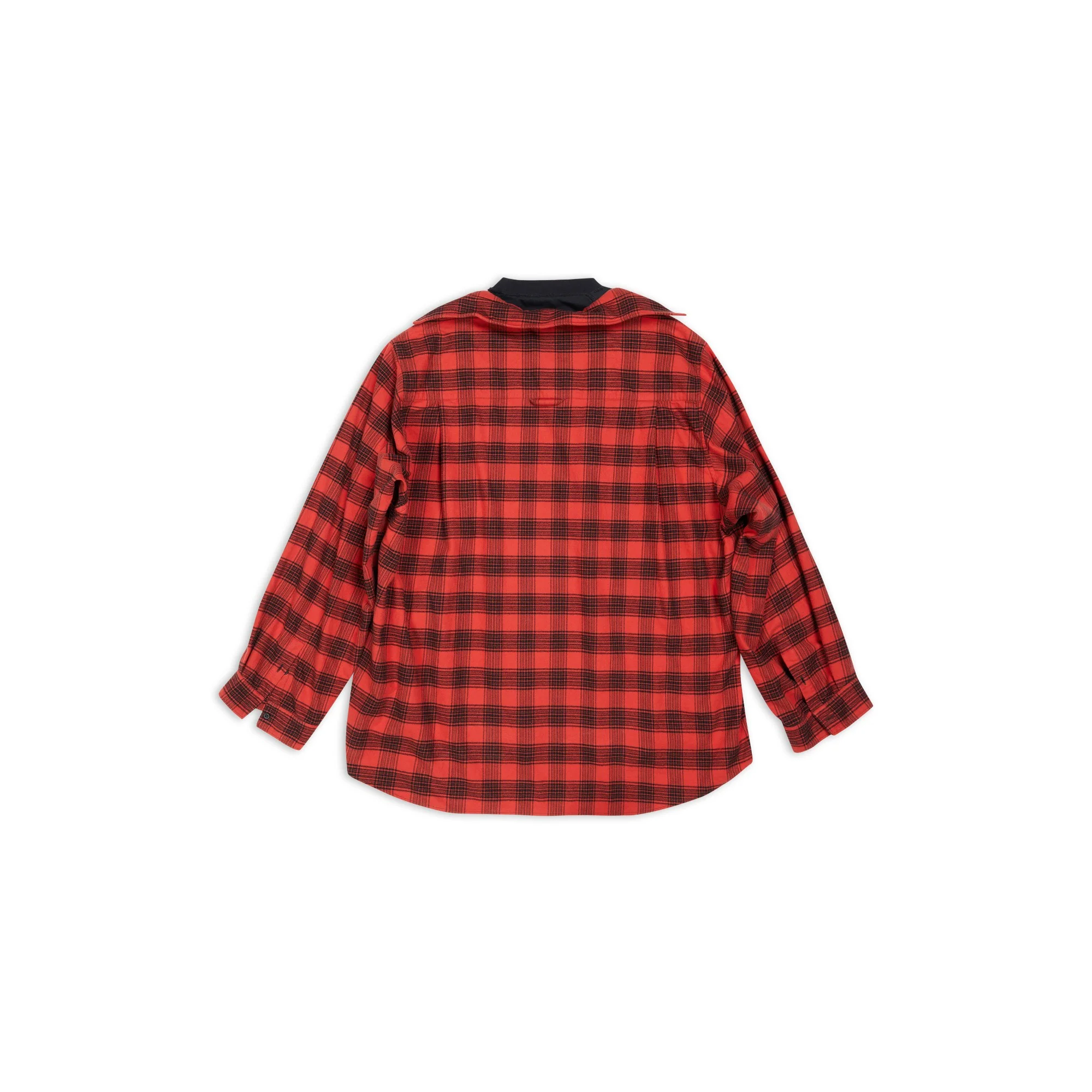 Large Trompe L Oeil Shirt - Red/Black