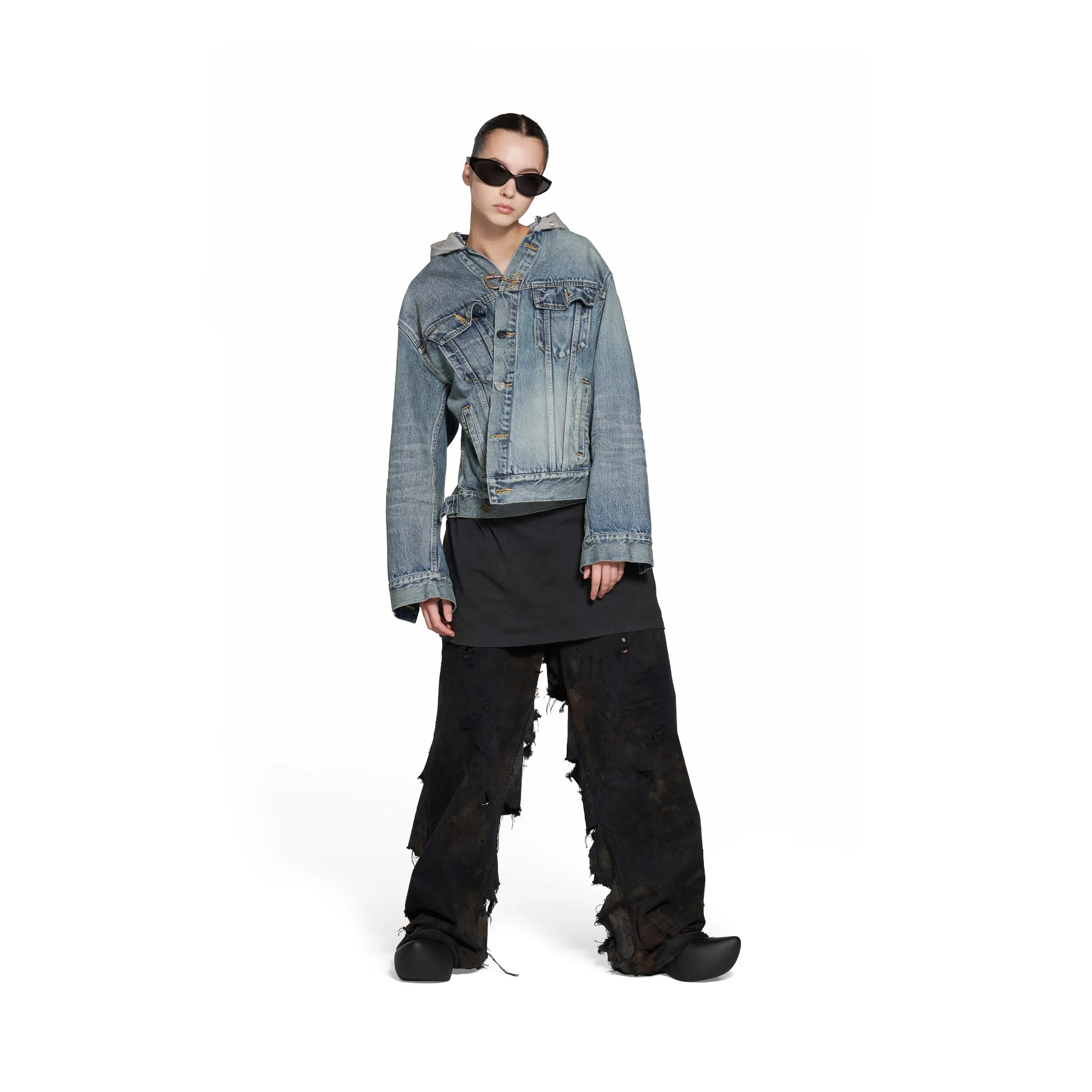 Diy Jacket - Pale Blue - Image 3
