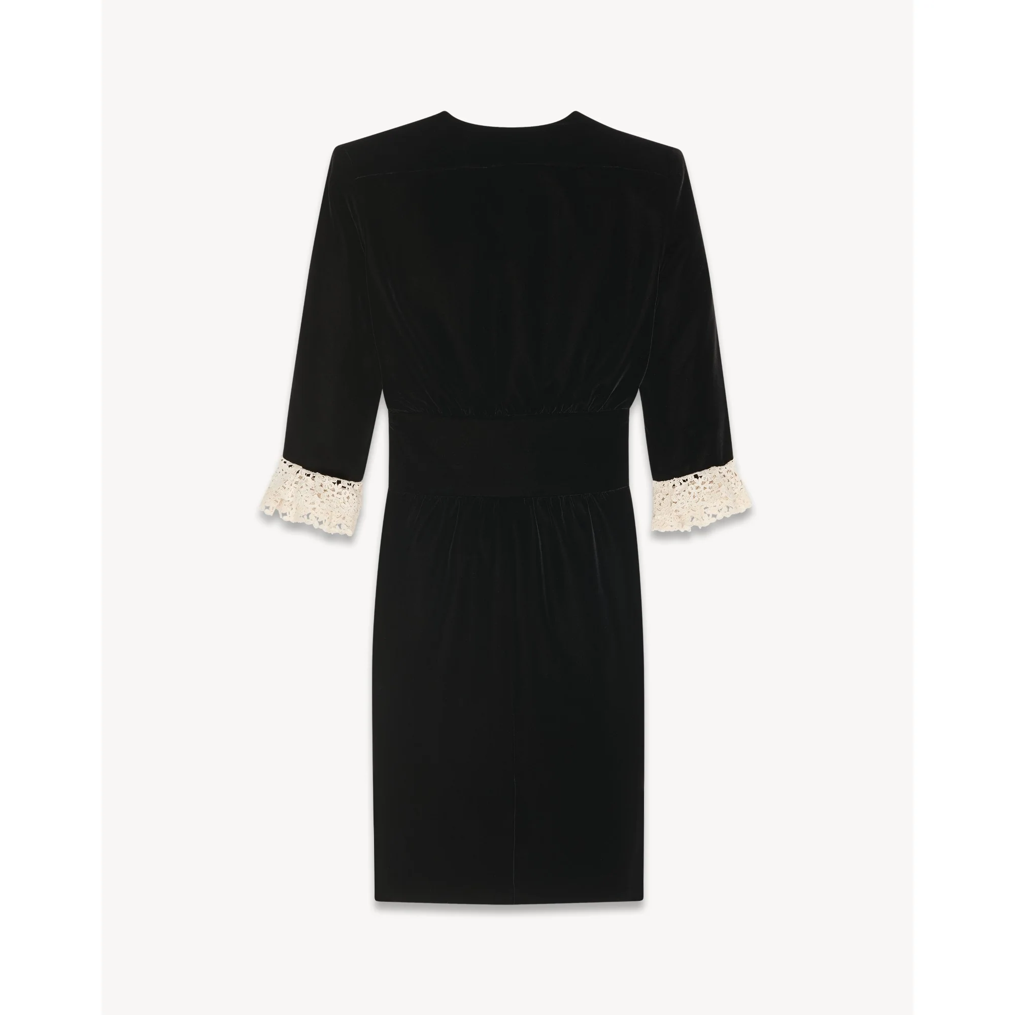Robe Velours Cupro Organic - Noir - Image 2