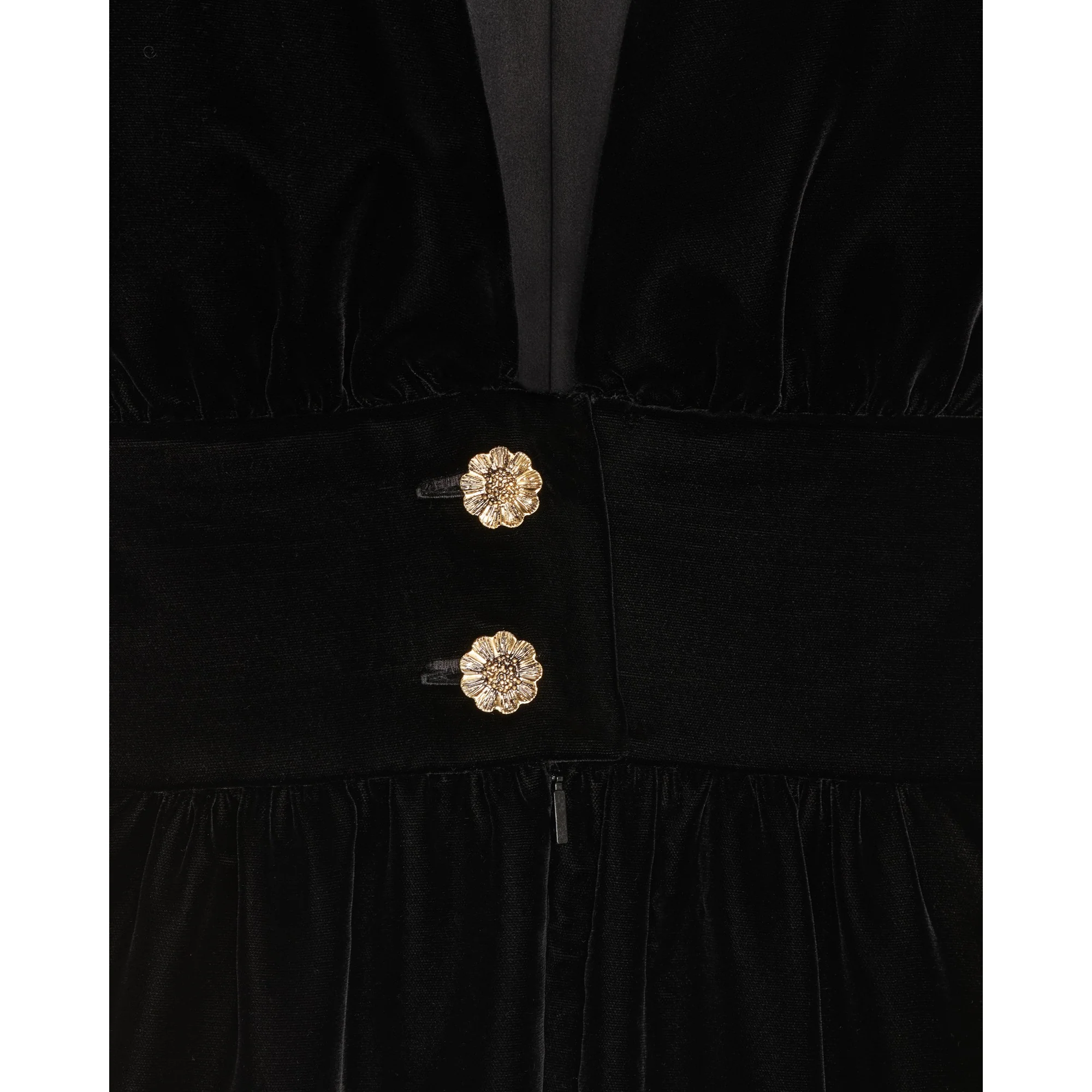 Robe Velours Cupro Organic - Noir - Image 5