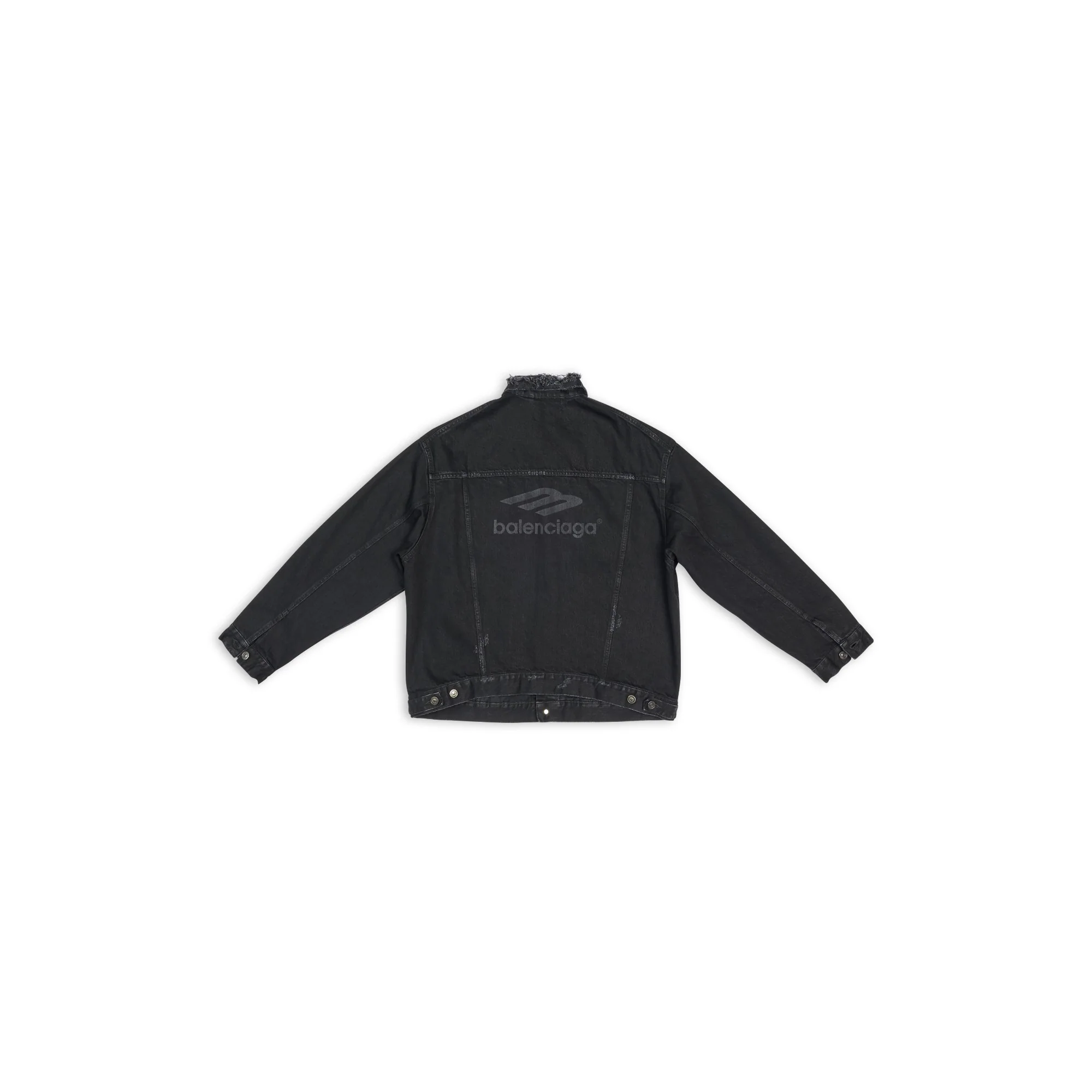 Large Fit Jacket - Rubber Black W - Image 2