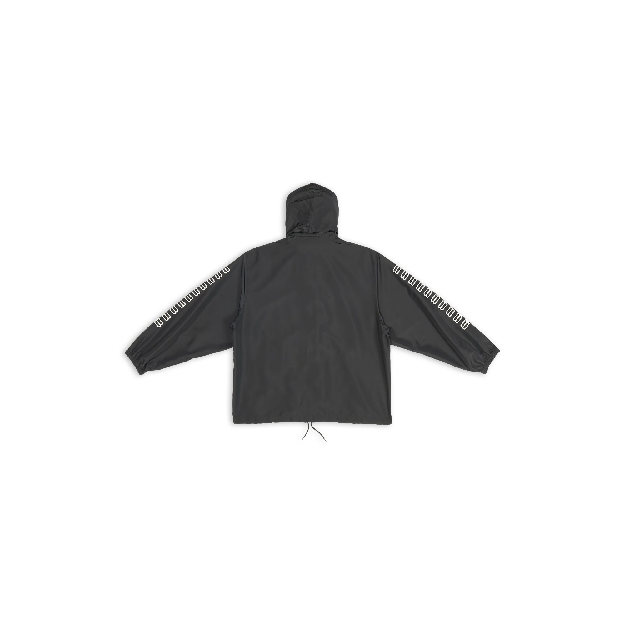 Short Windbreaker - Black - Image 2