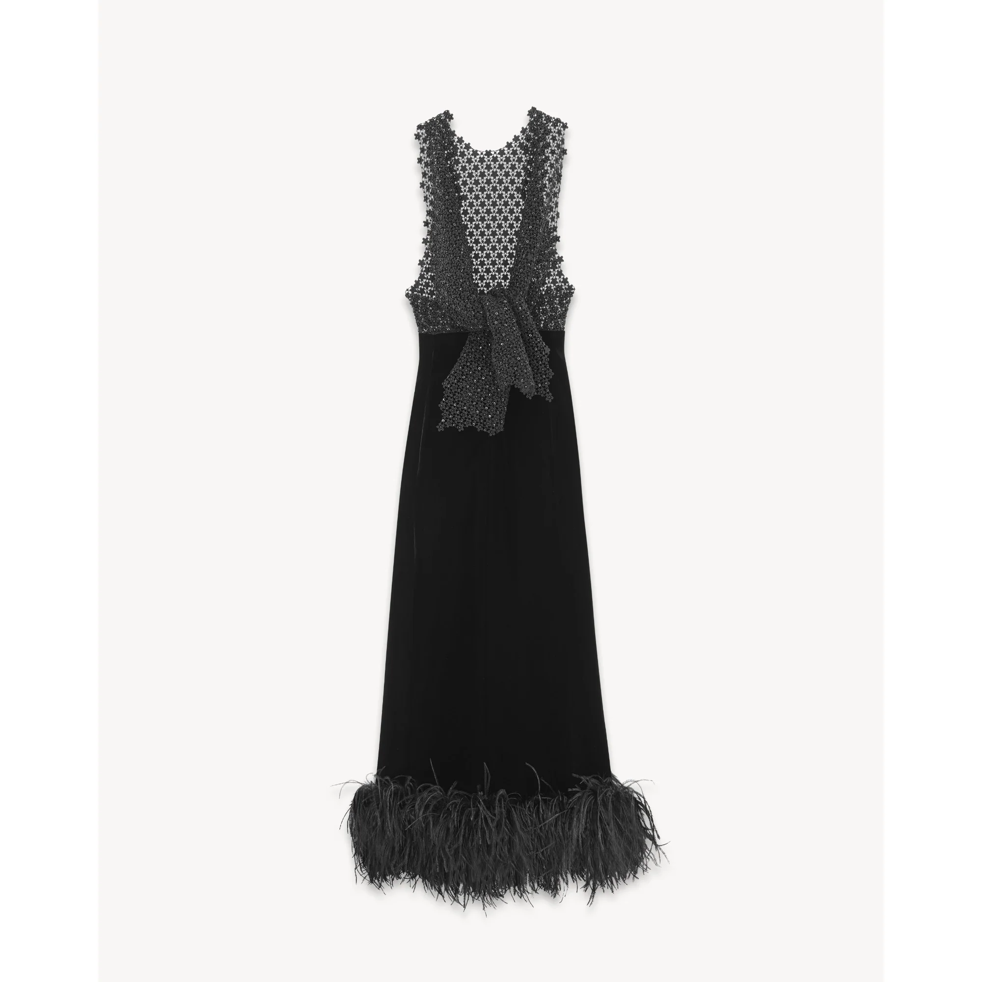 Robe Velours Cupro Organic - Noir - Image 3