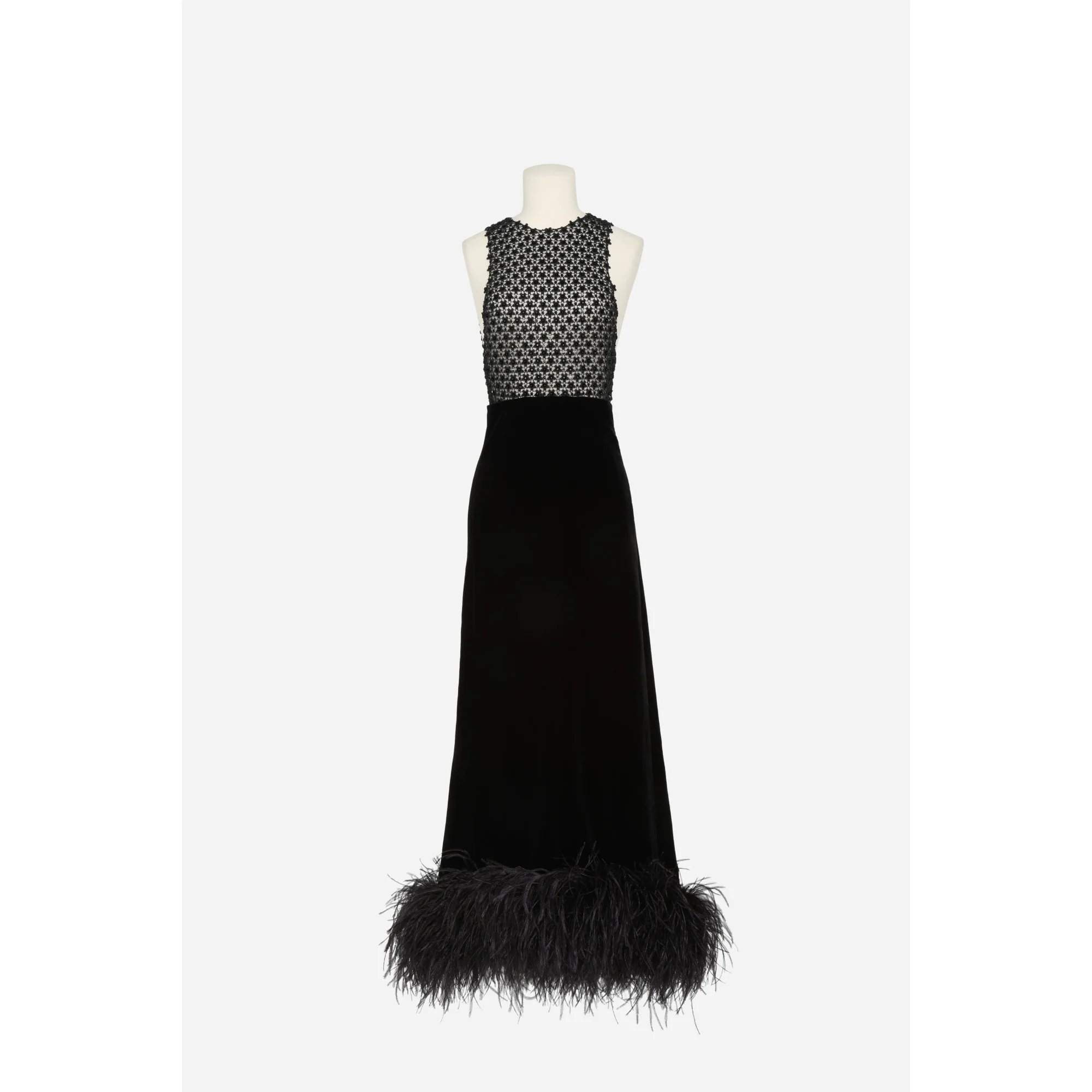 Robe Velours Cupro Organic - Noir