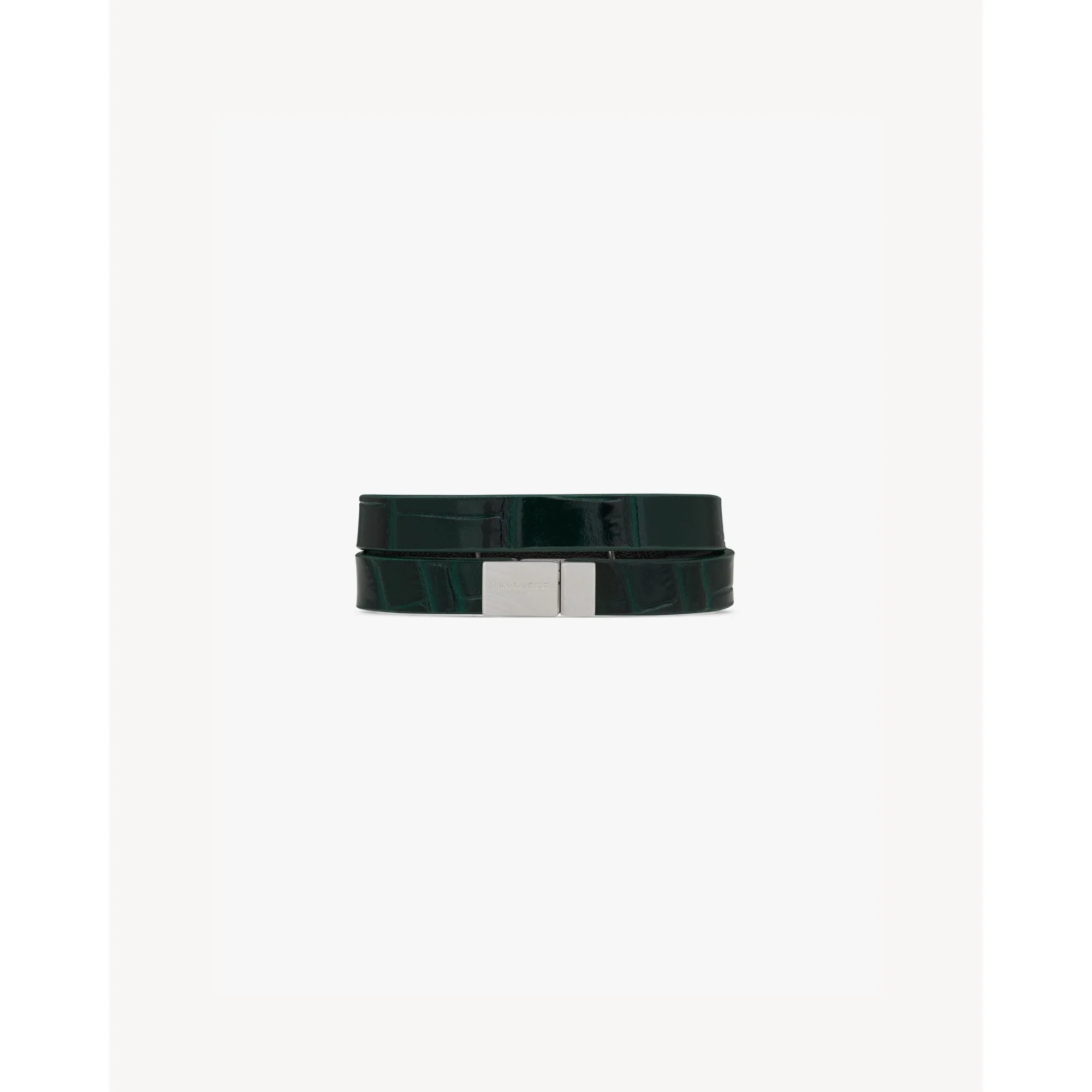 Double Wrap YSL Bracelet - Intense Ivy - Image 4