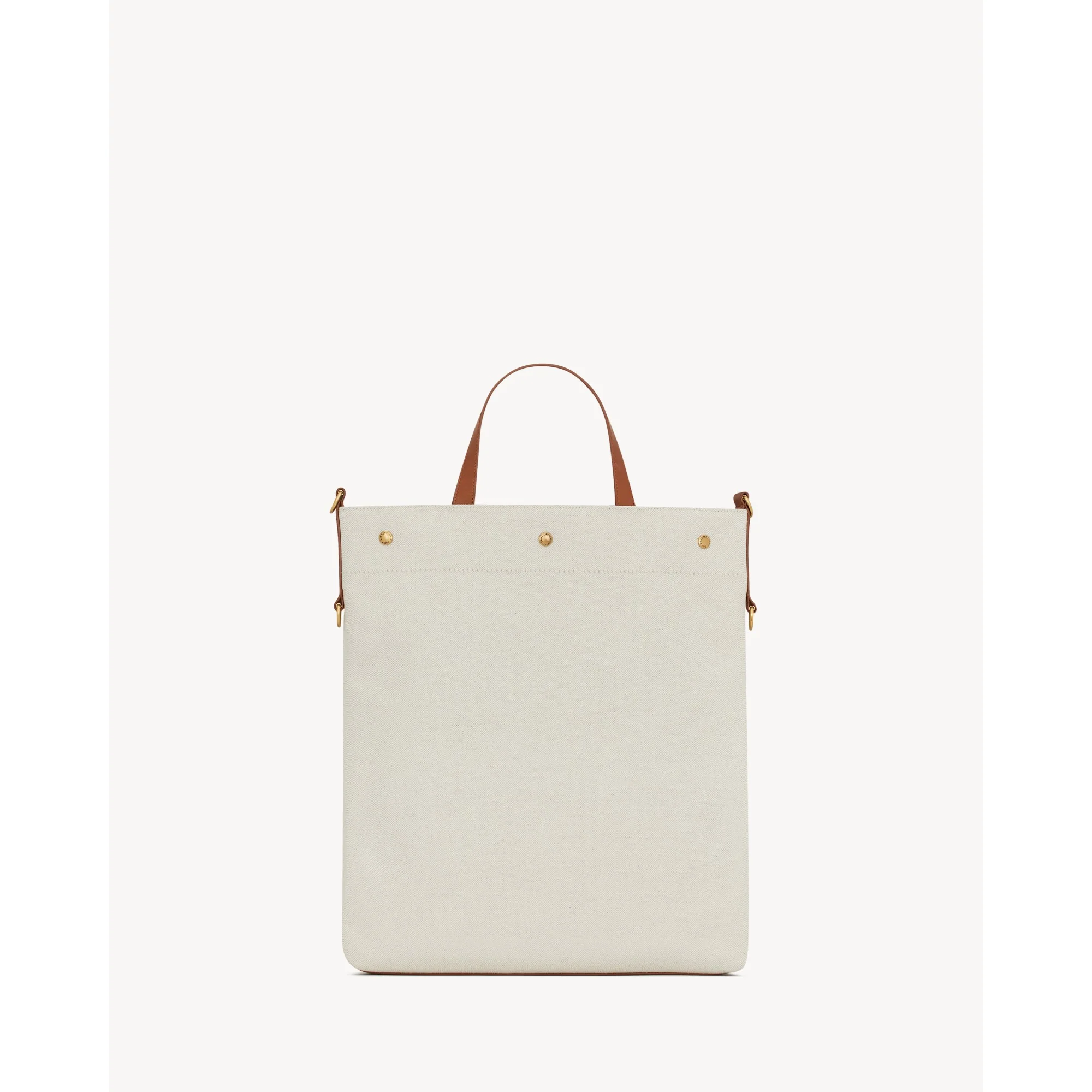 North/South Foldable Tote - Greggio/Nero - Image 4
