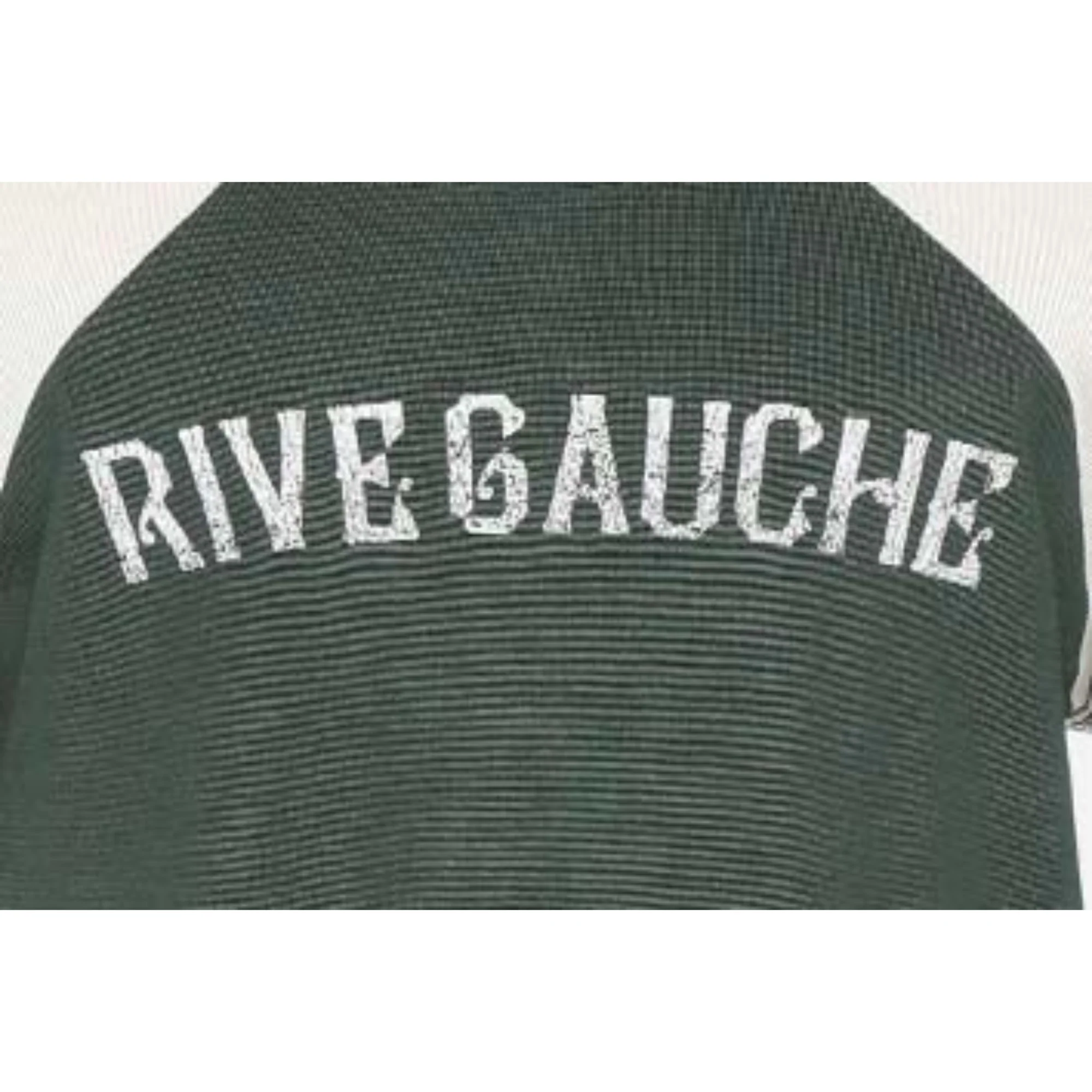T-Shirt Large Manches Raglan - Vert/Gris - Image 5