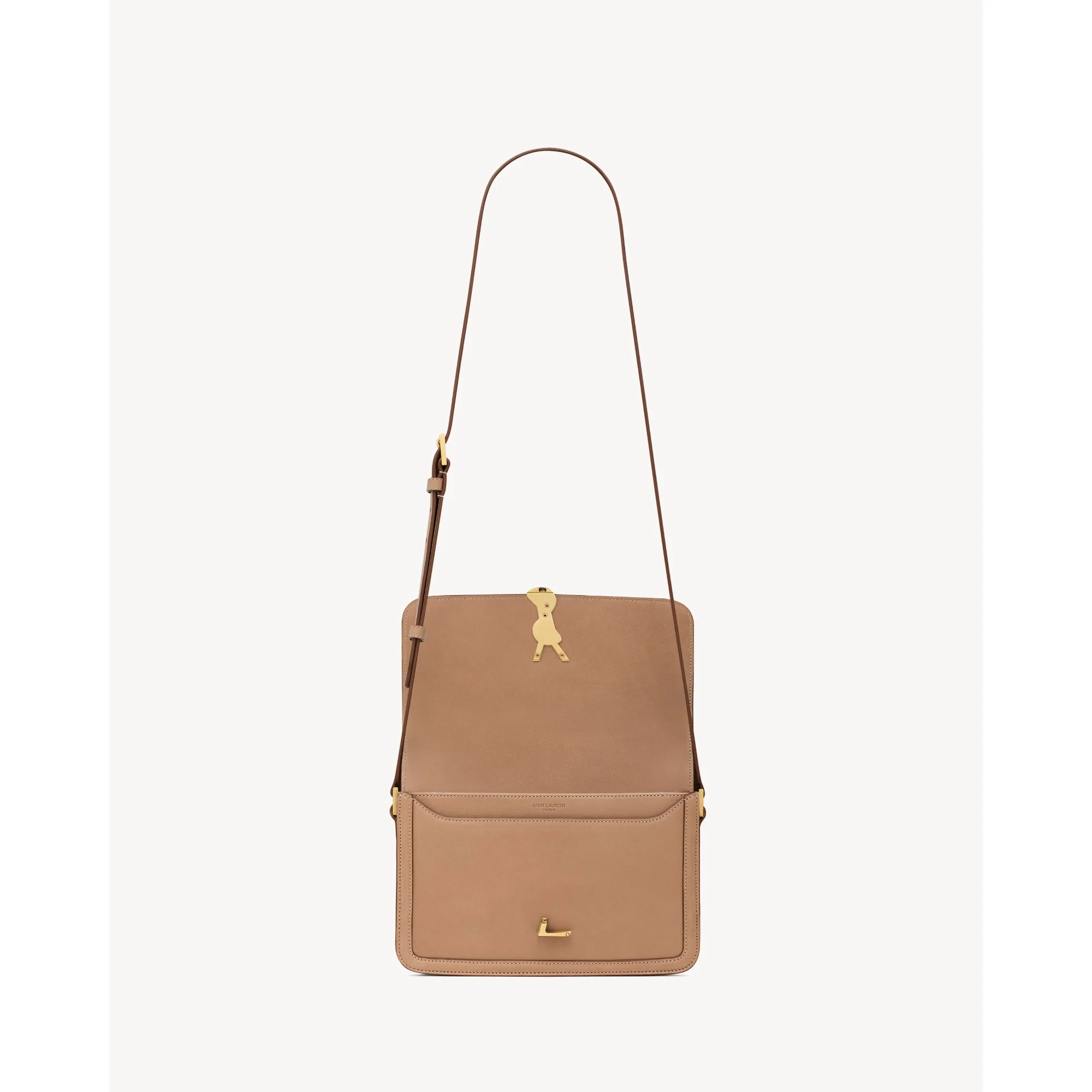 Solferino Medium Satchel - Vintage Brown Gold - Image 4