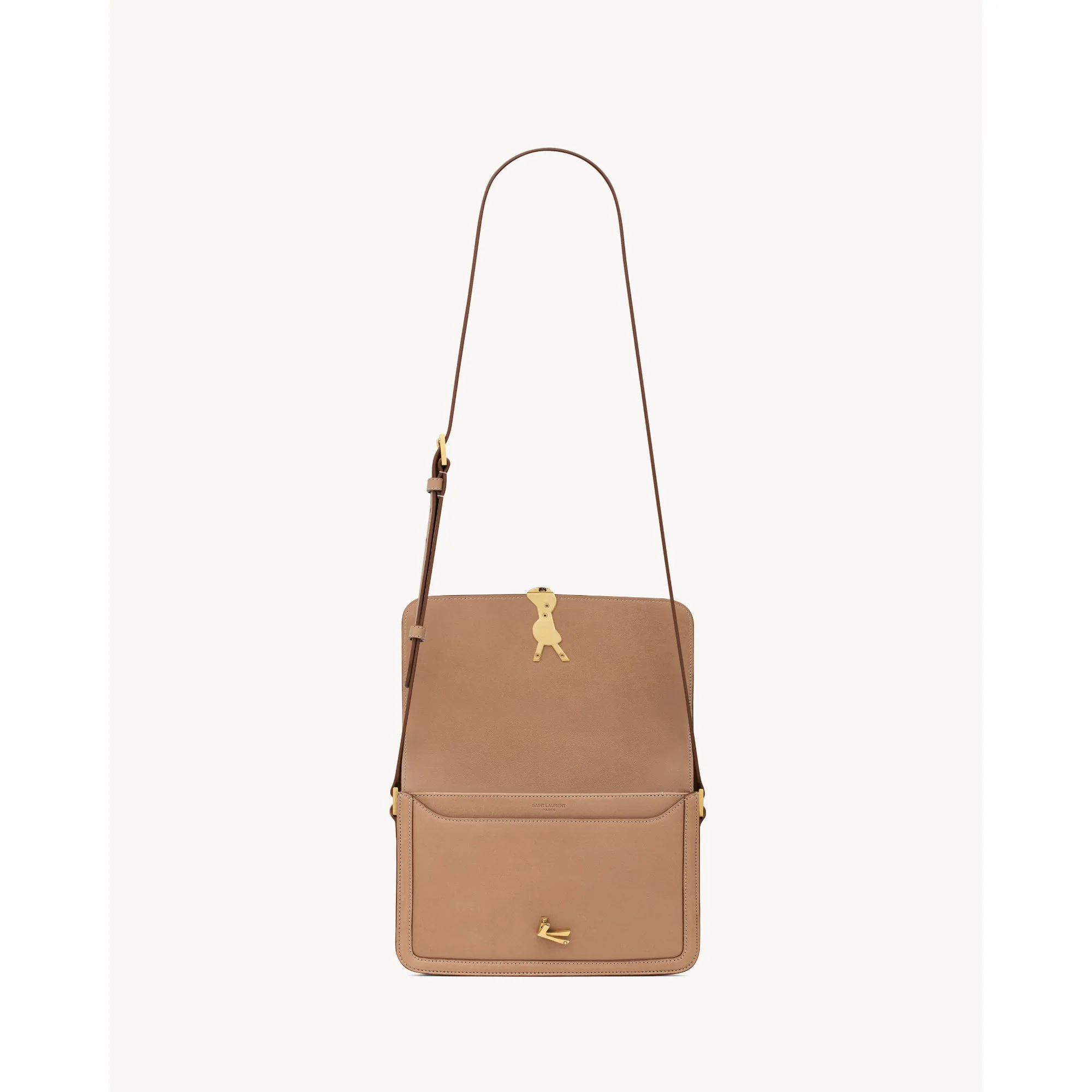 Solferino Medium Satchel - Vintage Brown Gold - Image 5