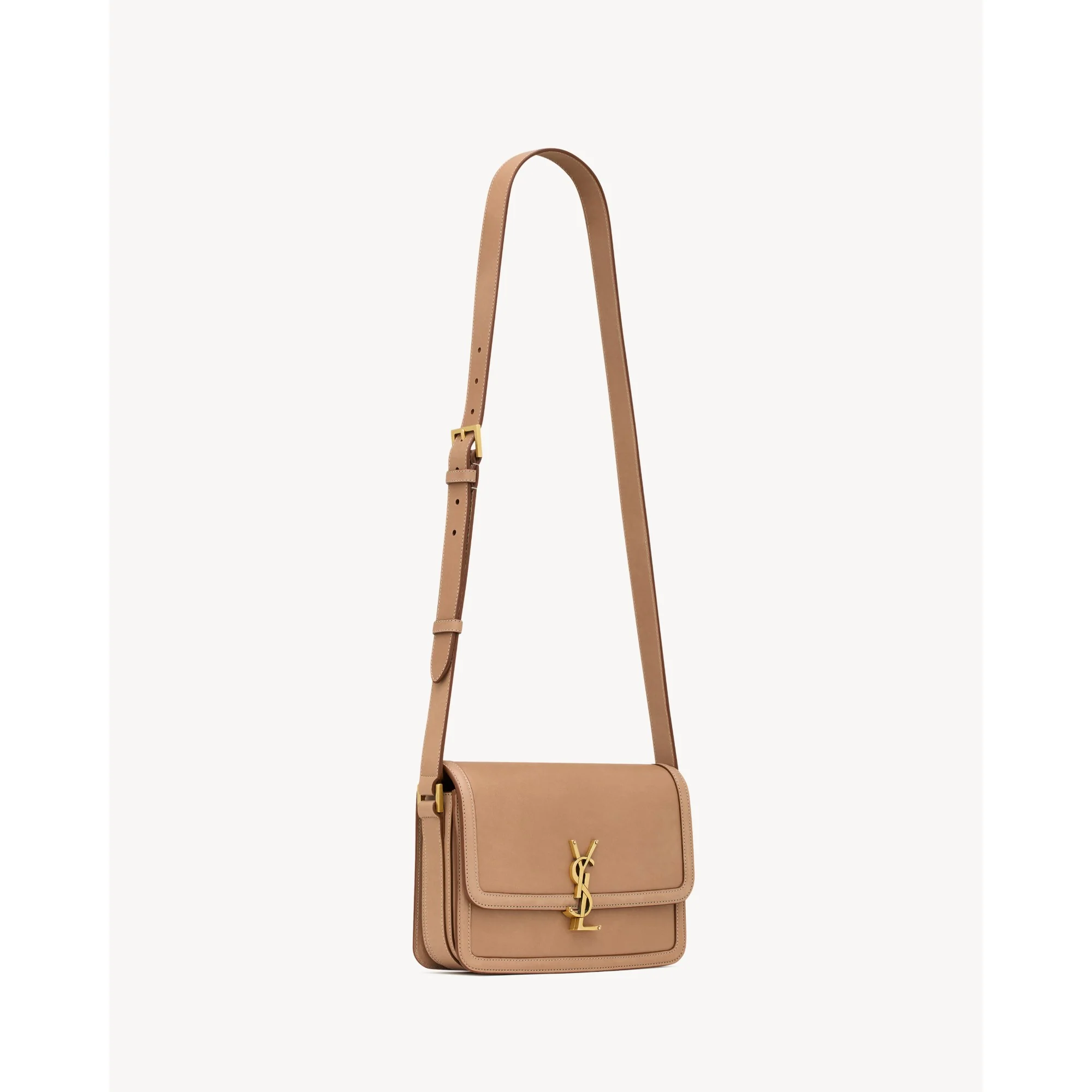 Solferino Medium Satchel - Vintage Brown Gold - Image 7