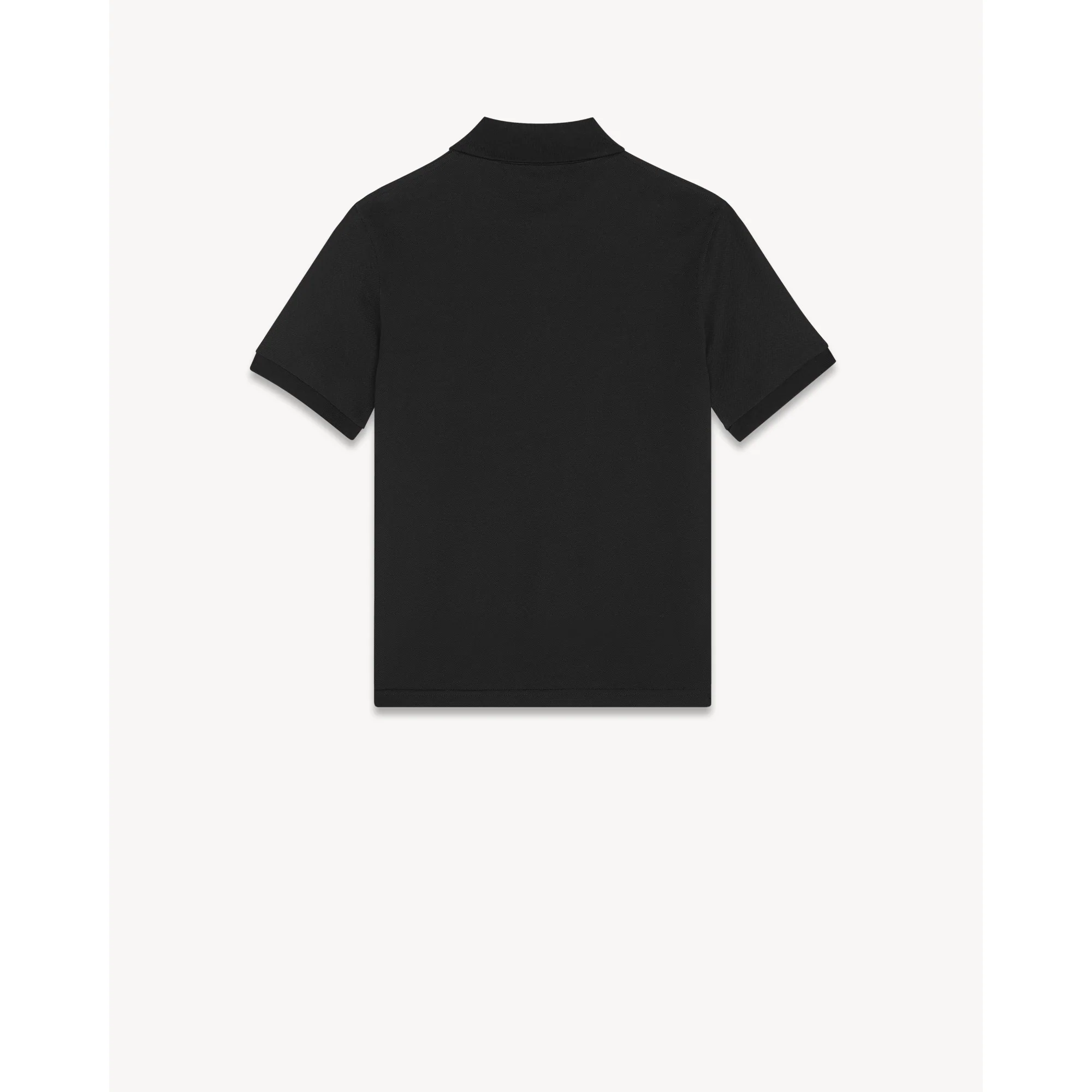 Polo Sport Pique De Coton - Noir - Image 2