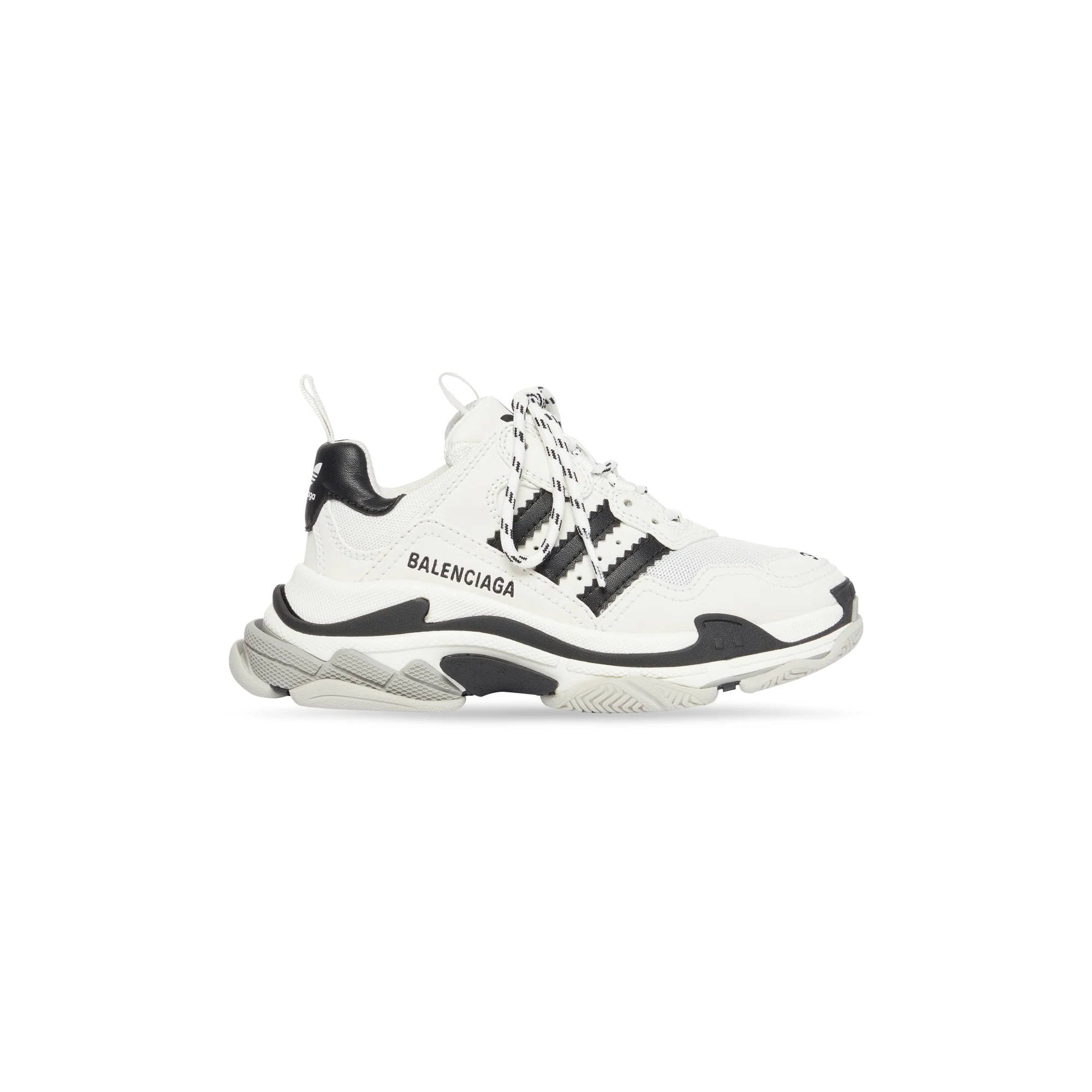 Triple S Four Col Project A/Nw - Wh/Blk/Lg Grey/Grey