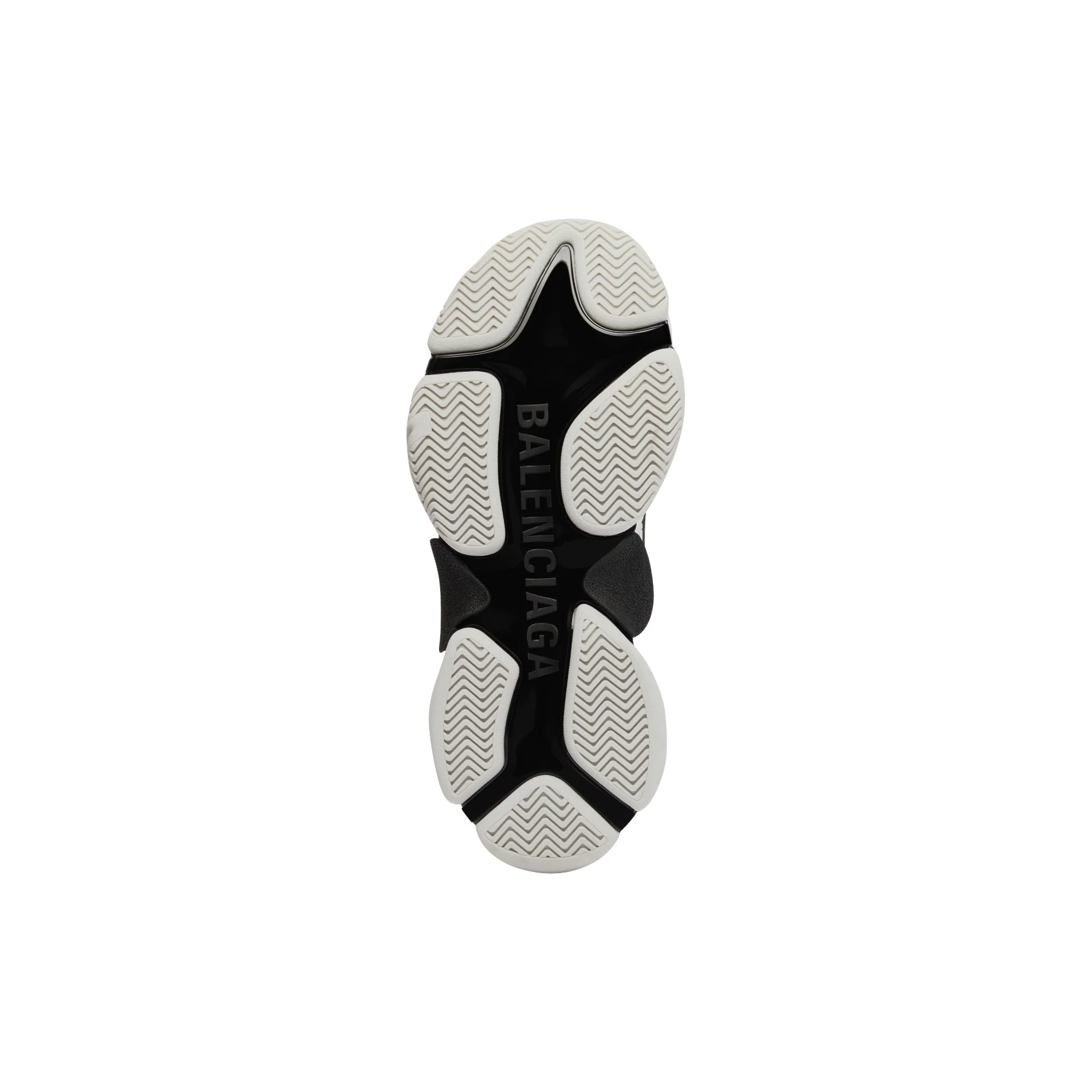 Triple S Four Col Project A/Nw - Wh/Blk/Lg Grey/Grey - Image 4