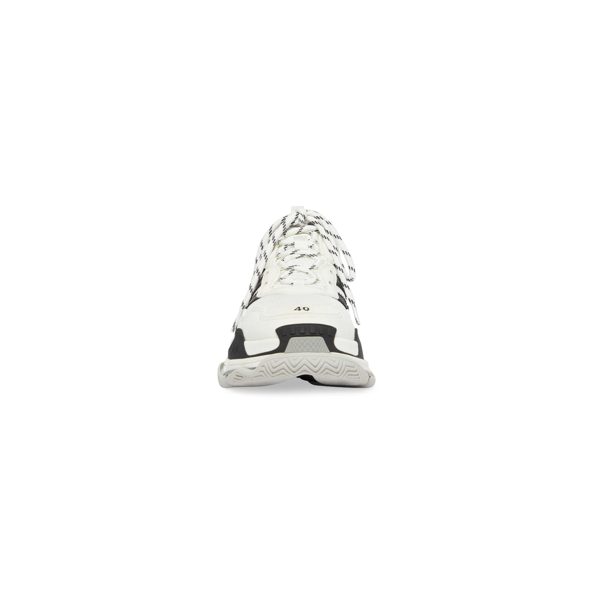 Triple S Four Col Project A/Nw - Wh/Blk/Lg Grey/Grey - Image 7