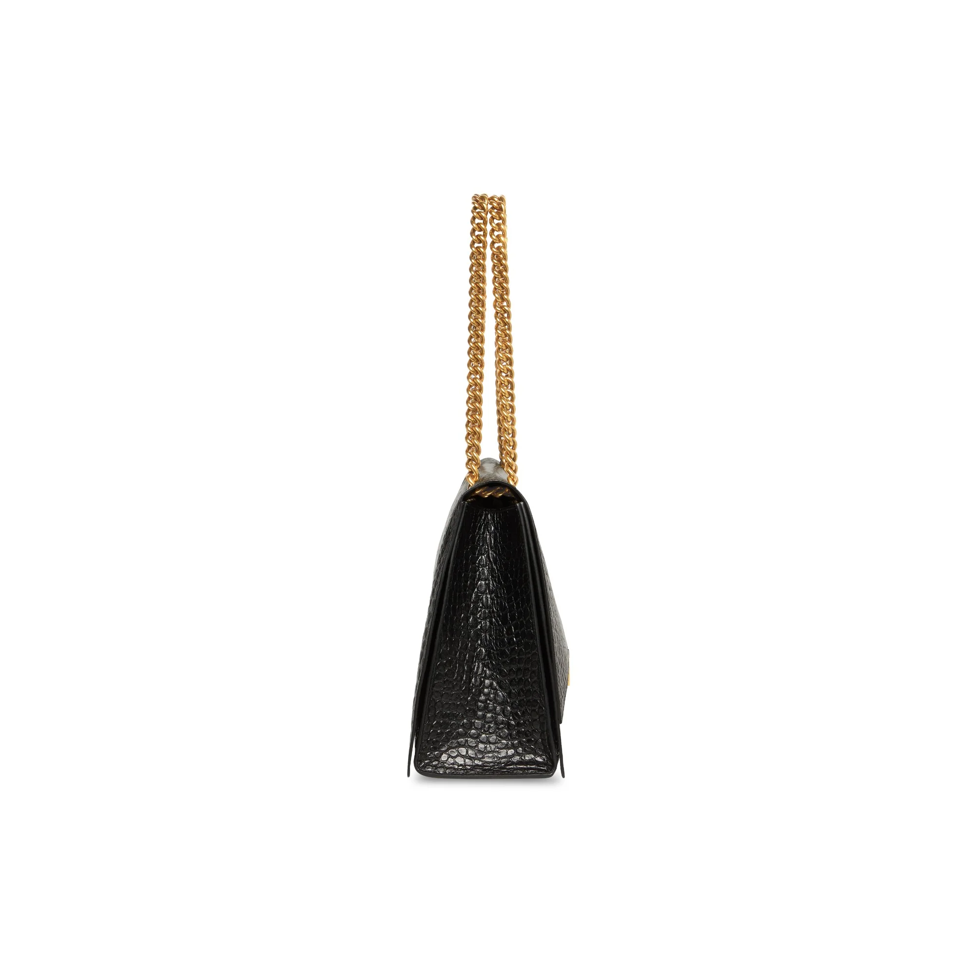 Crush Chain Bag L - Black - Image 4