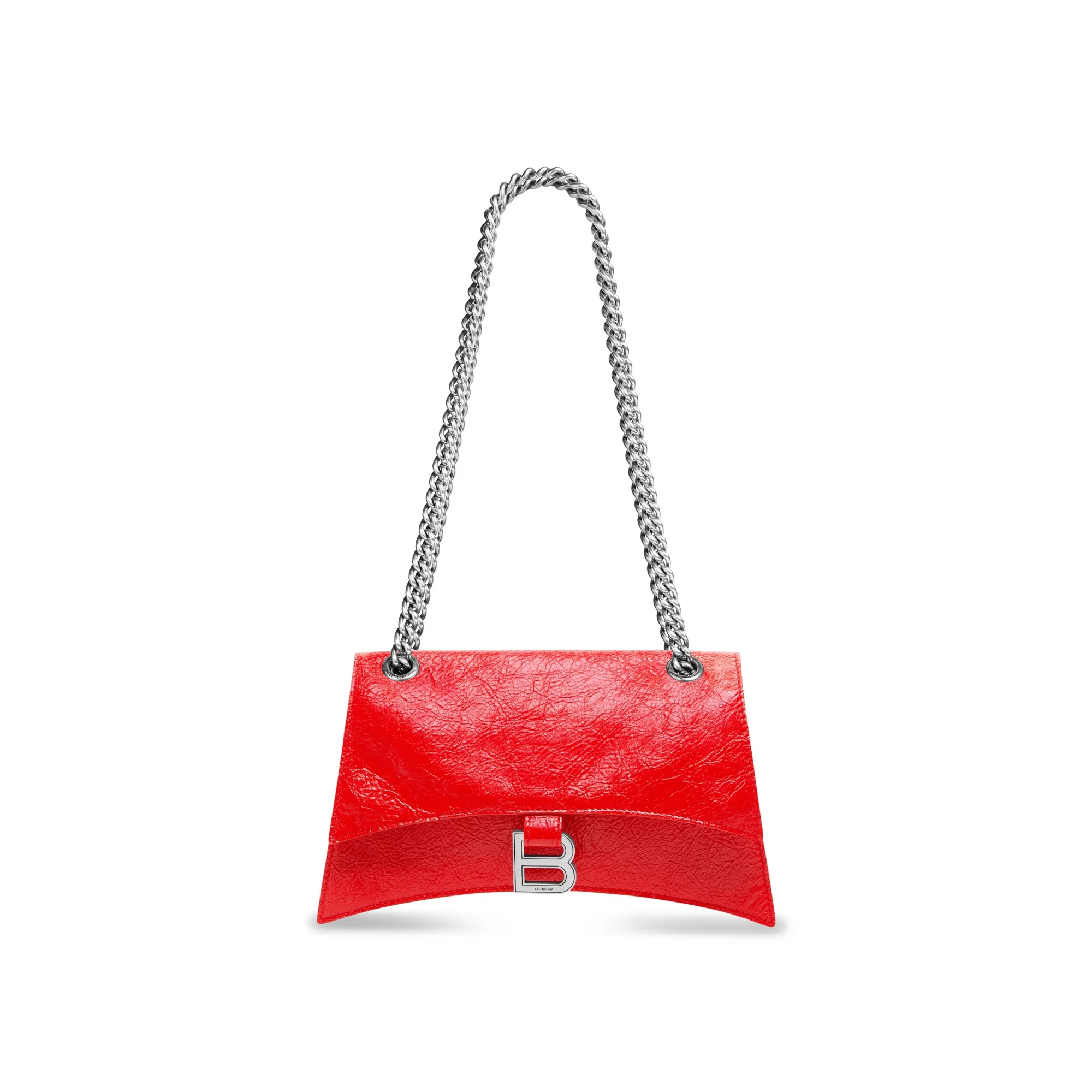 Crush Chain Bag S - Tomato Red