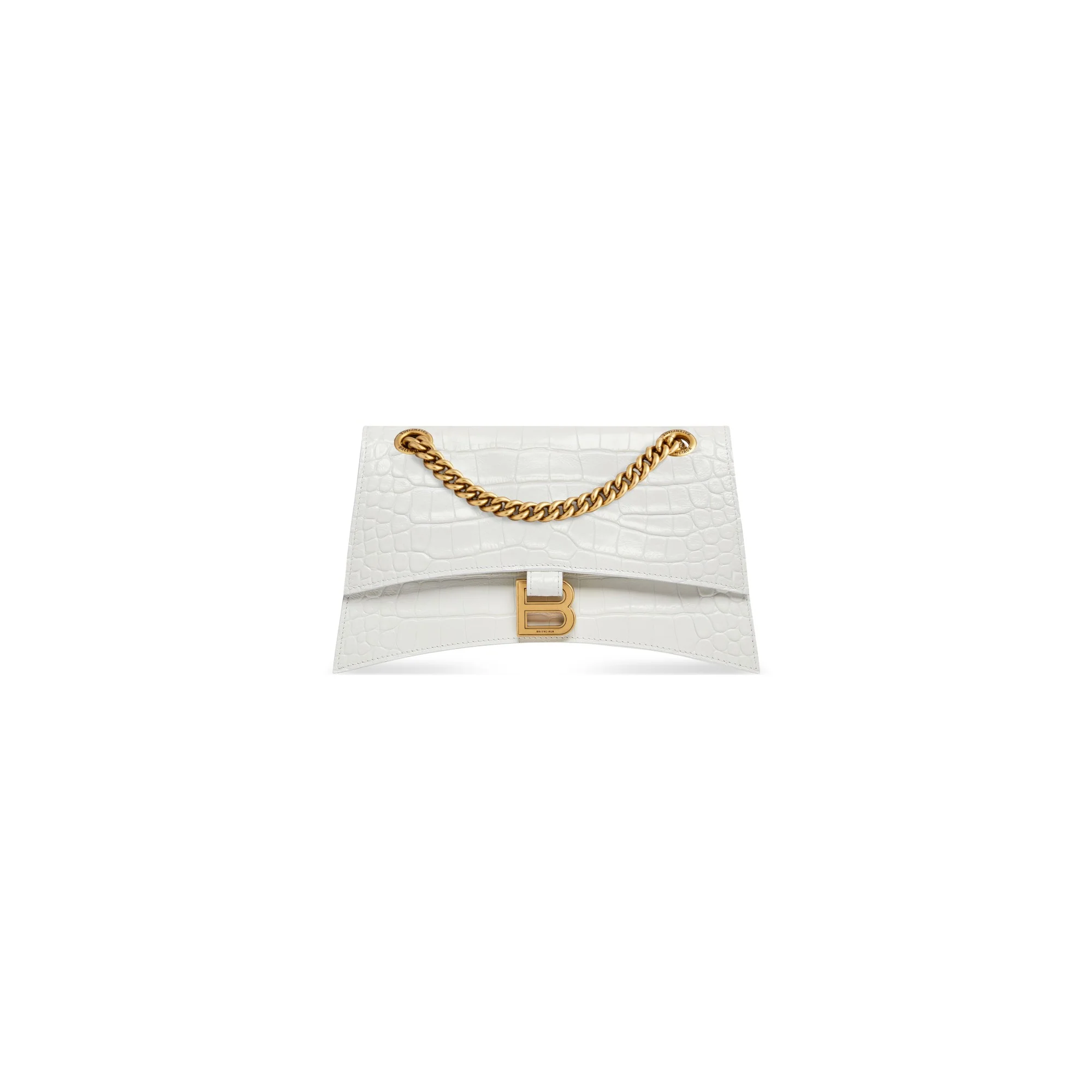 Crush Chain Bag S - Optic White