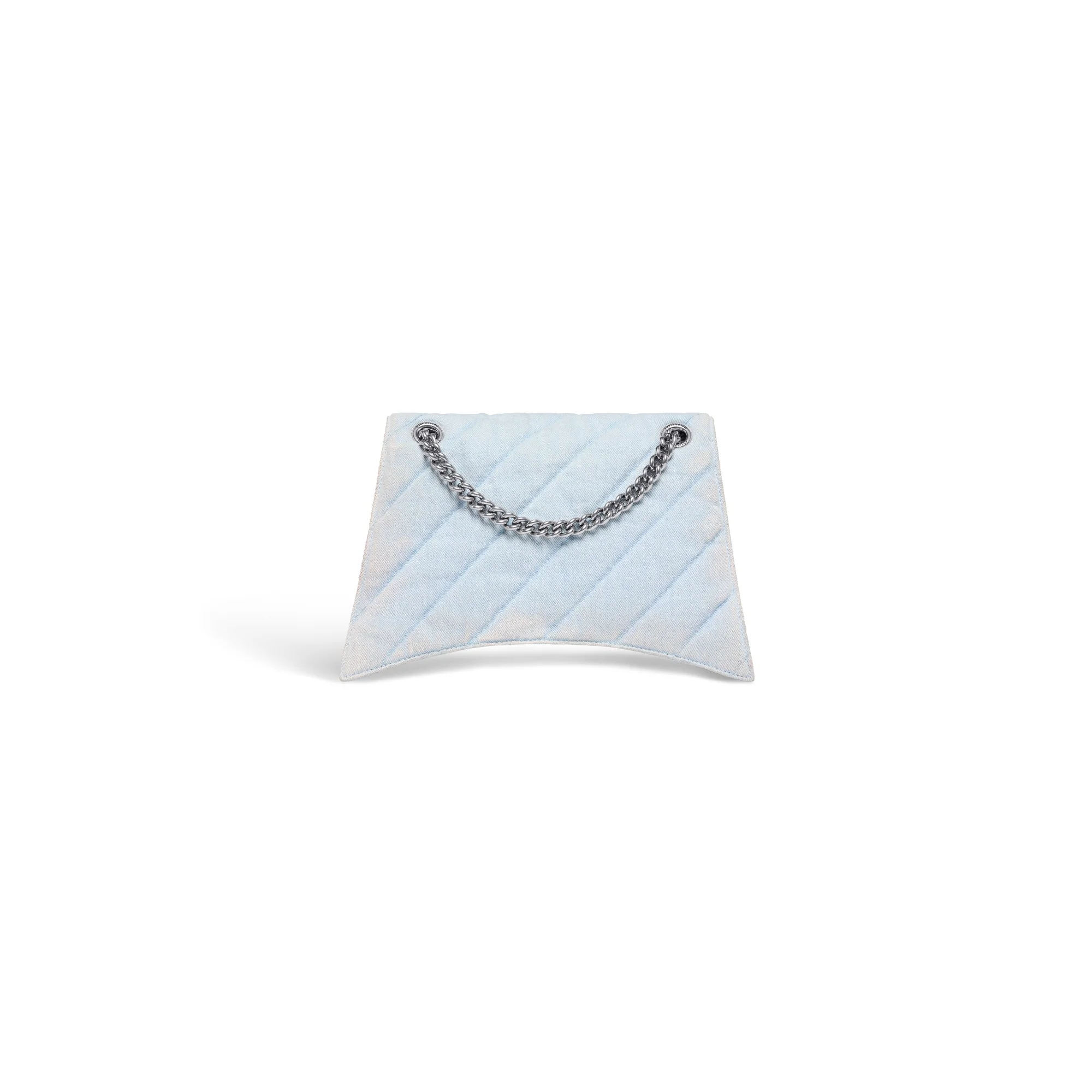 Crush Chain Bag M - Pale Blue - Image 3