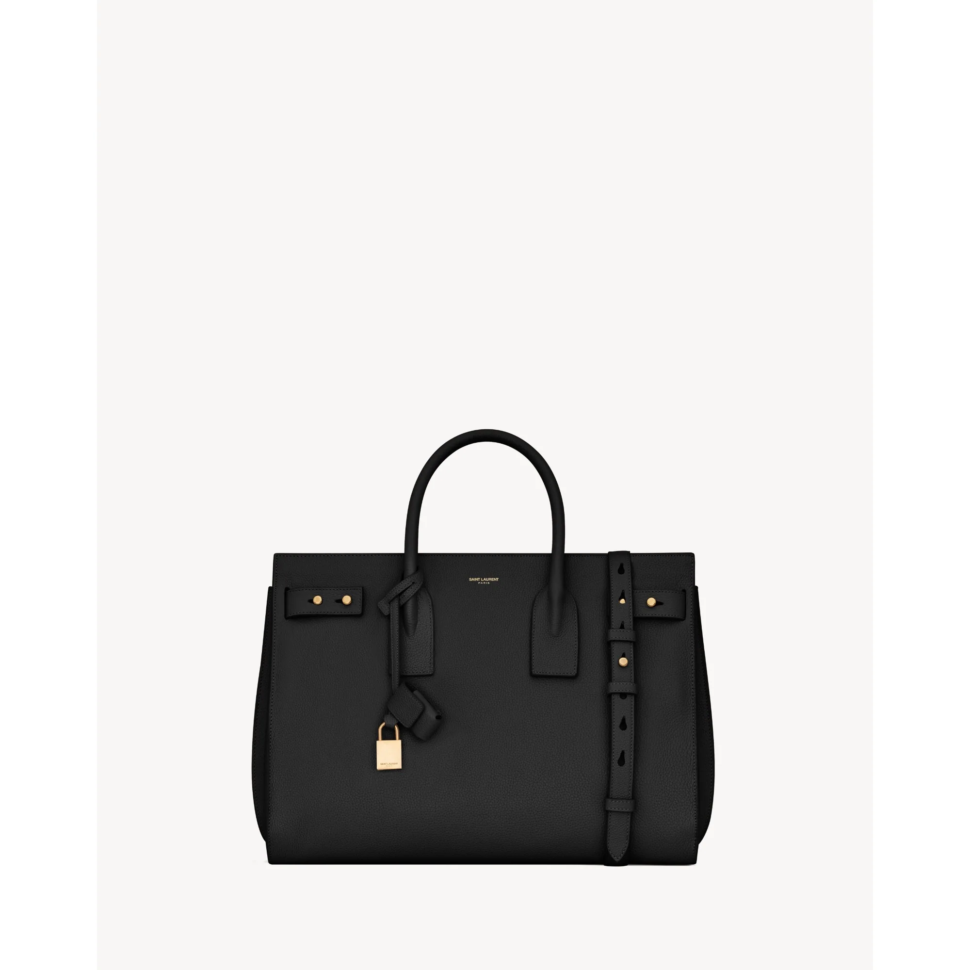 Large Sac De Jour Supple Bag - Nero