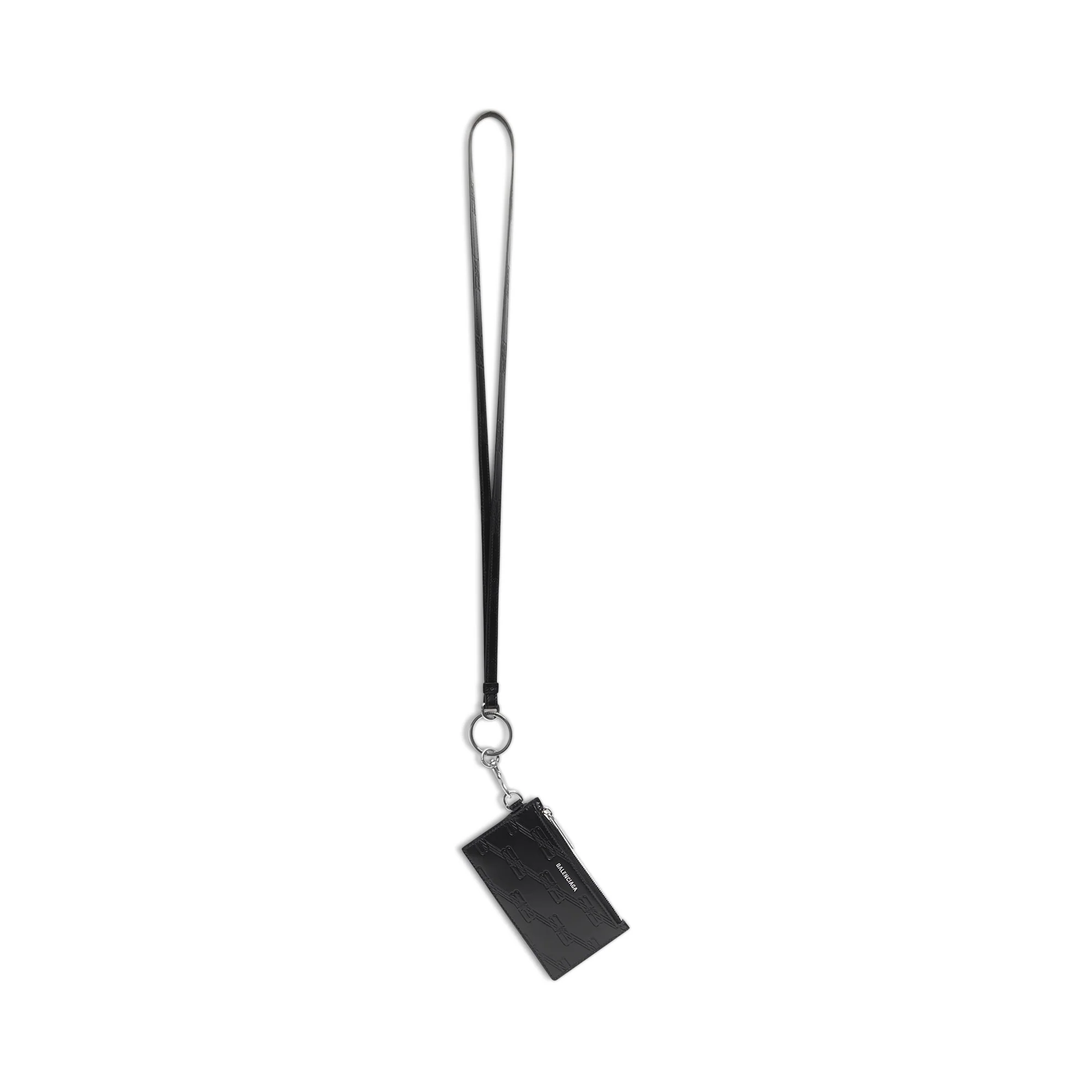 BB Monog Embos Car Cas On Krng - Black