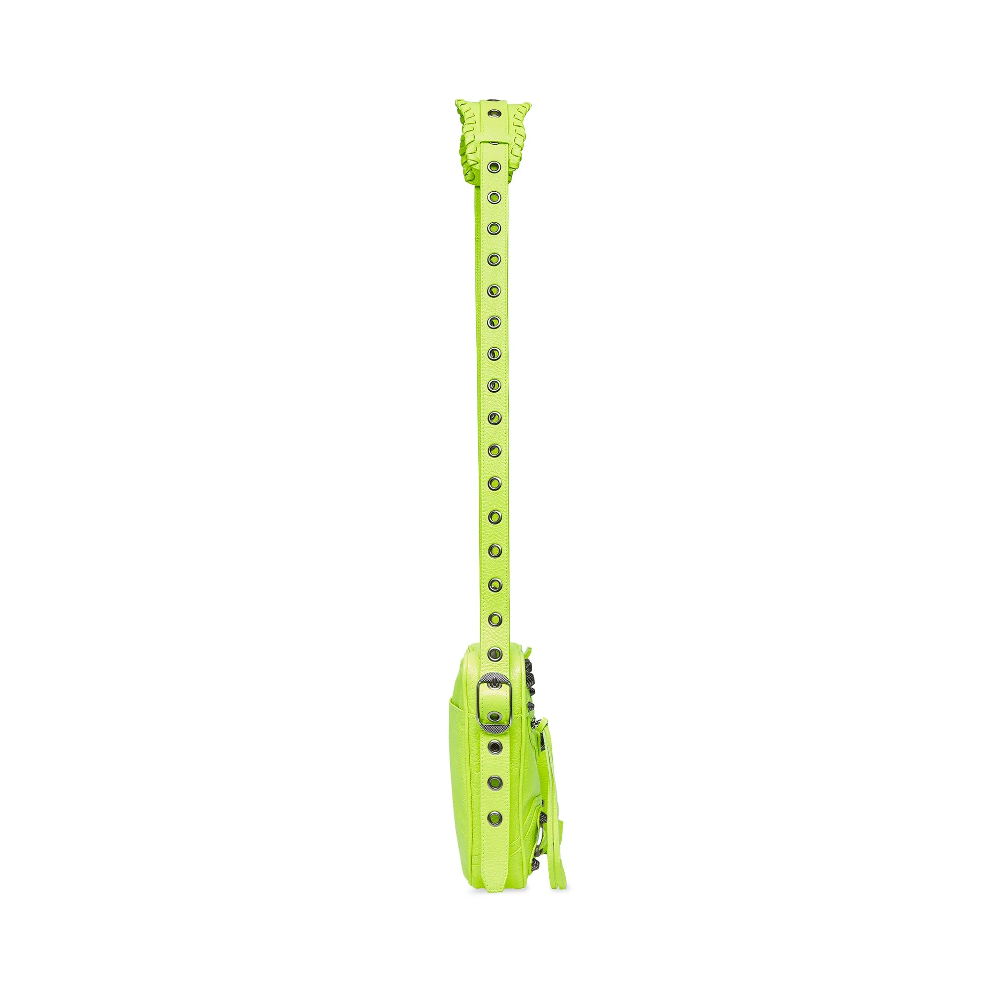 Le Cagole Crossbody - Fluo Yellow - Image 7