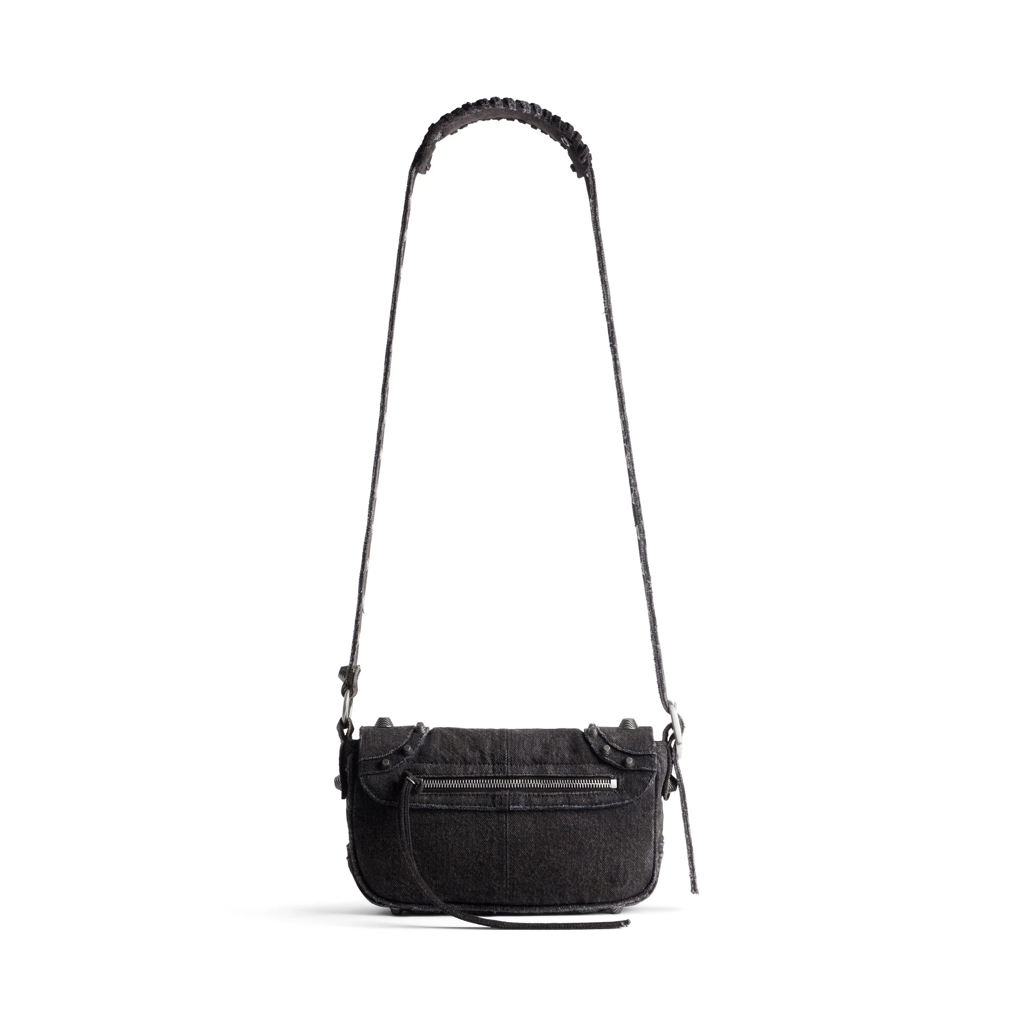 Le Cagole Men Flap Bag Xs - Charcoal Black - Image 2