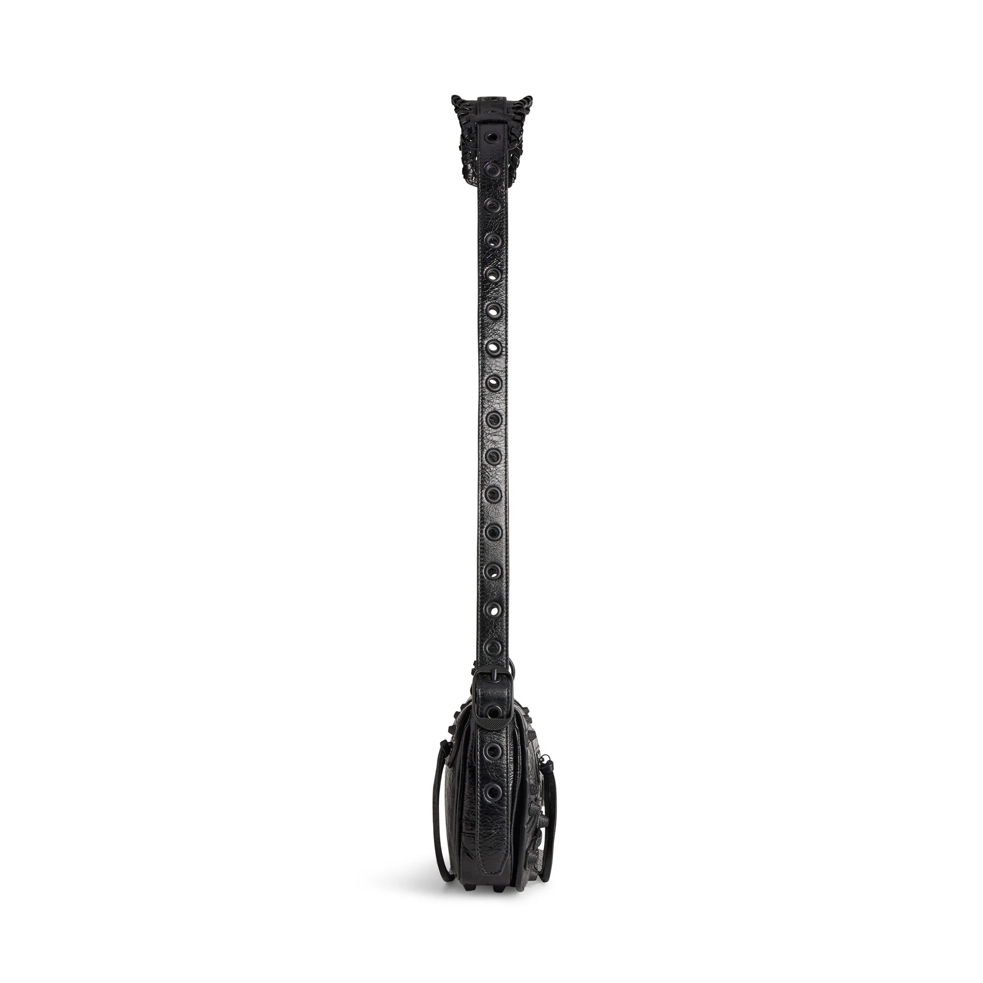 Le Cagole Flap Bag Xs - Black - Image 5