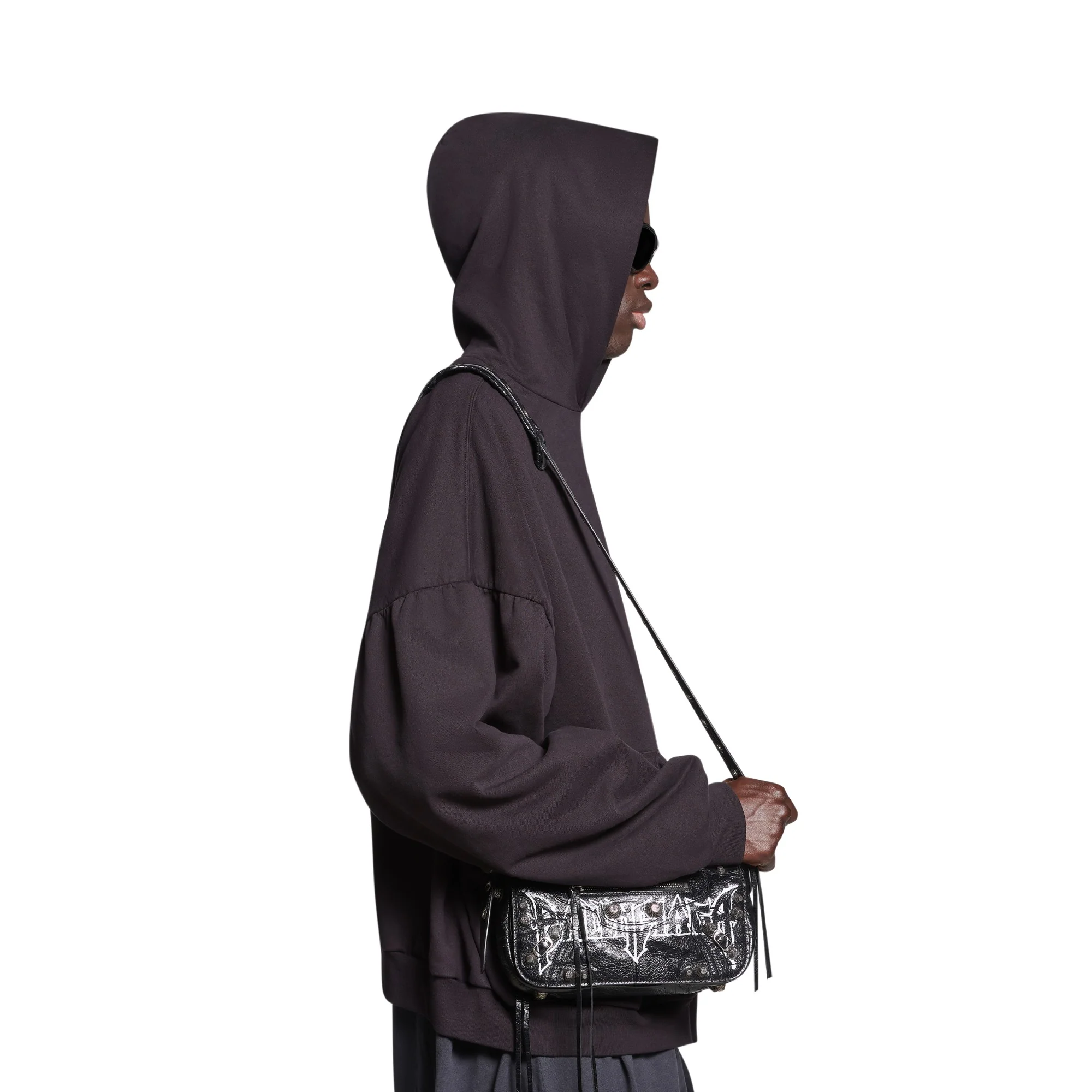 Le Cagole Men Flap Bag Xs - Black - Image 3