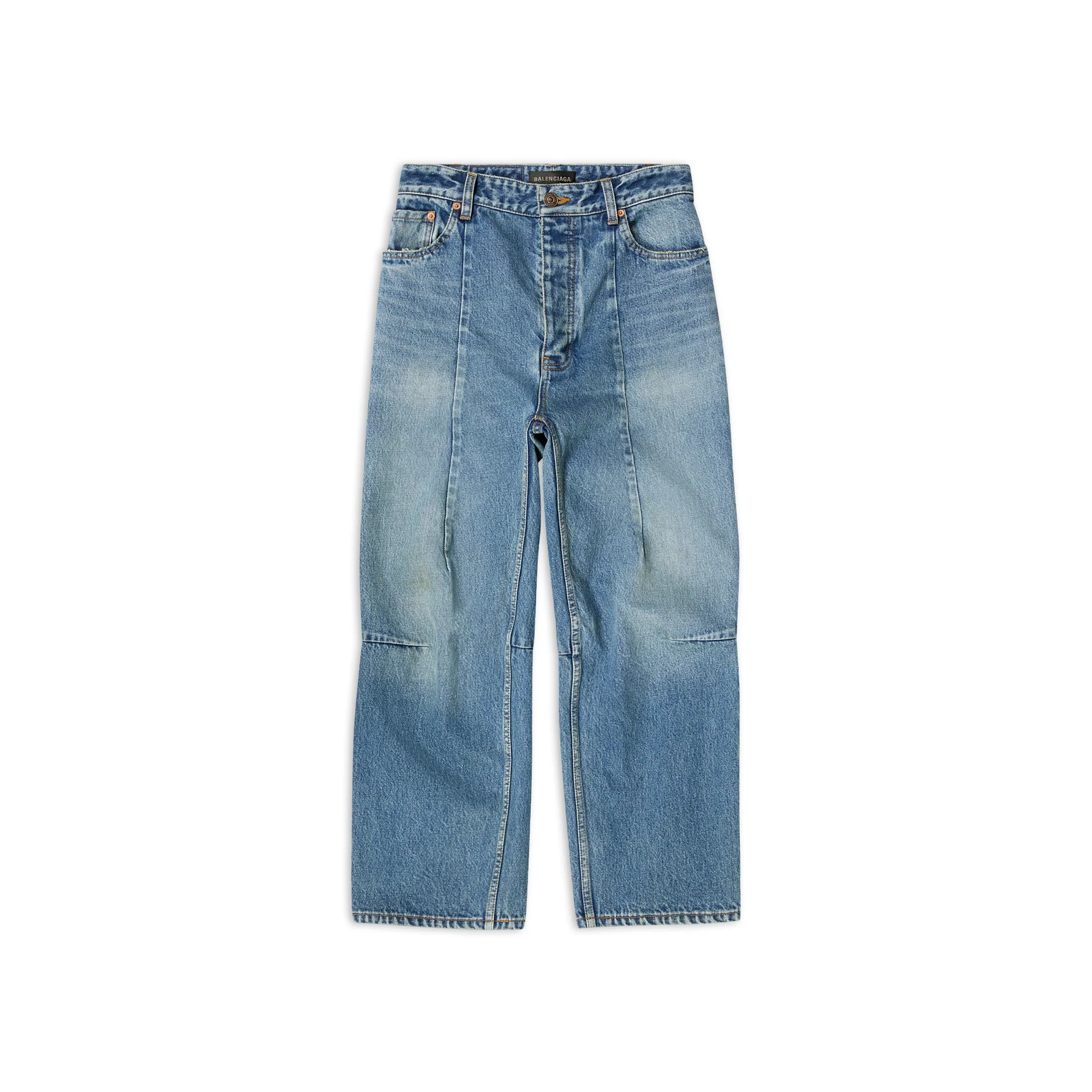 Biker Darts Pants - True Blue