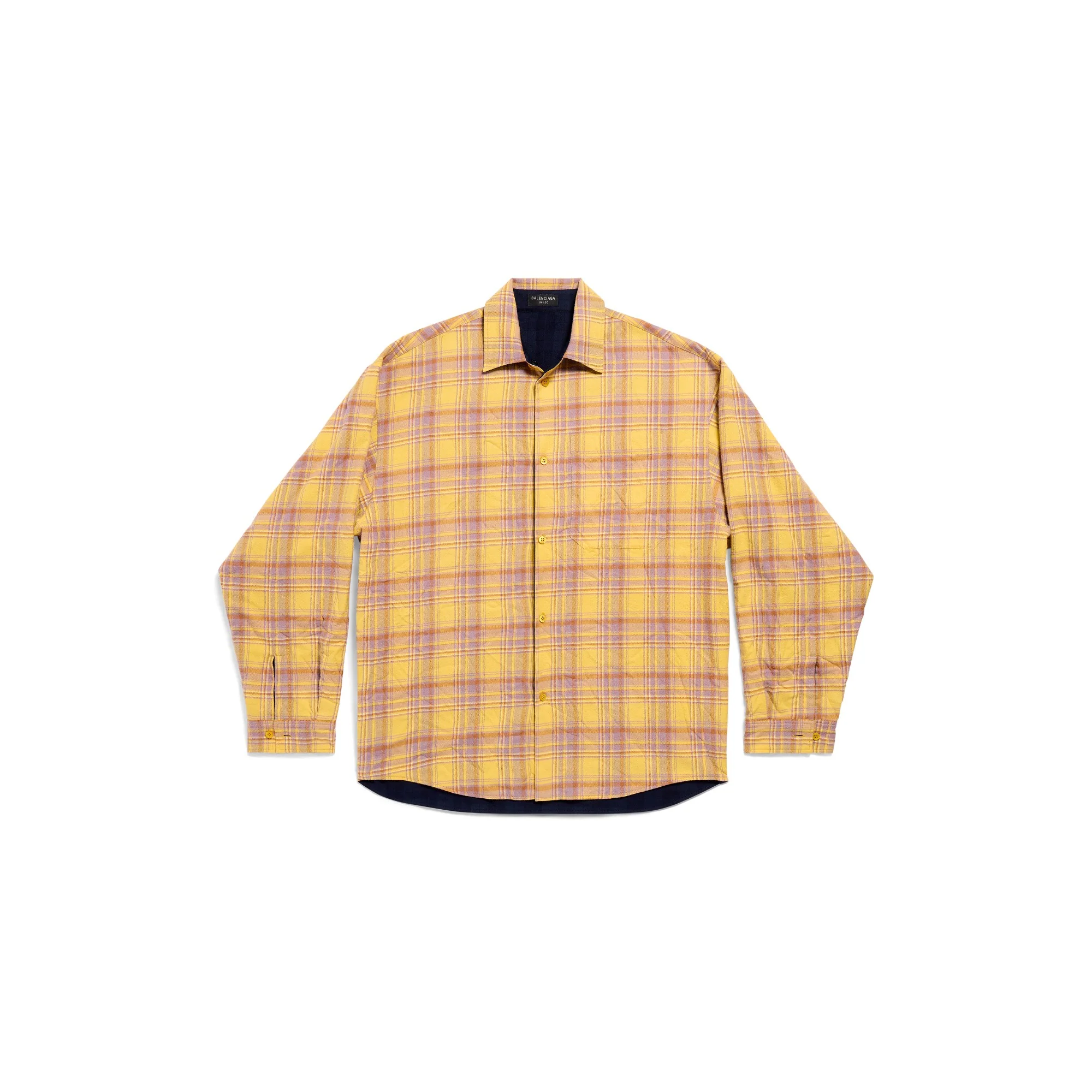 Reversible Shirt - Bleached Yellow