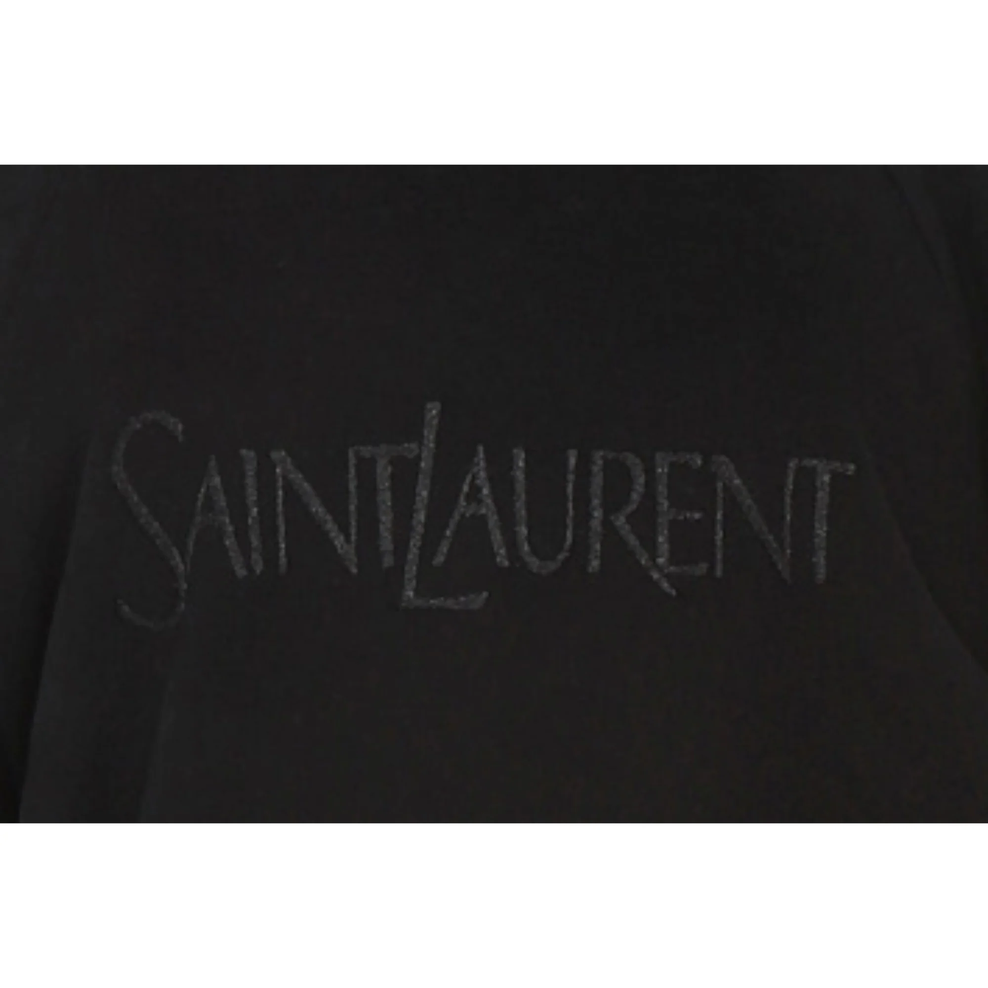 Sweat Rond Raglan Double Moll - Noir - Image 5