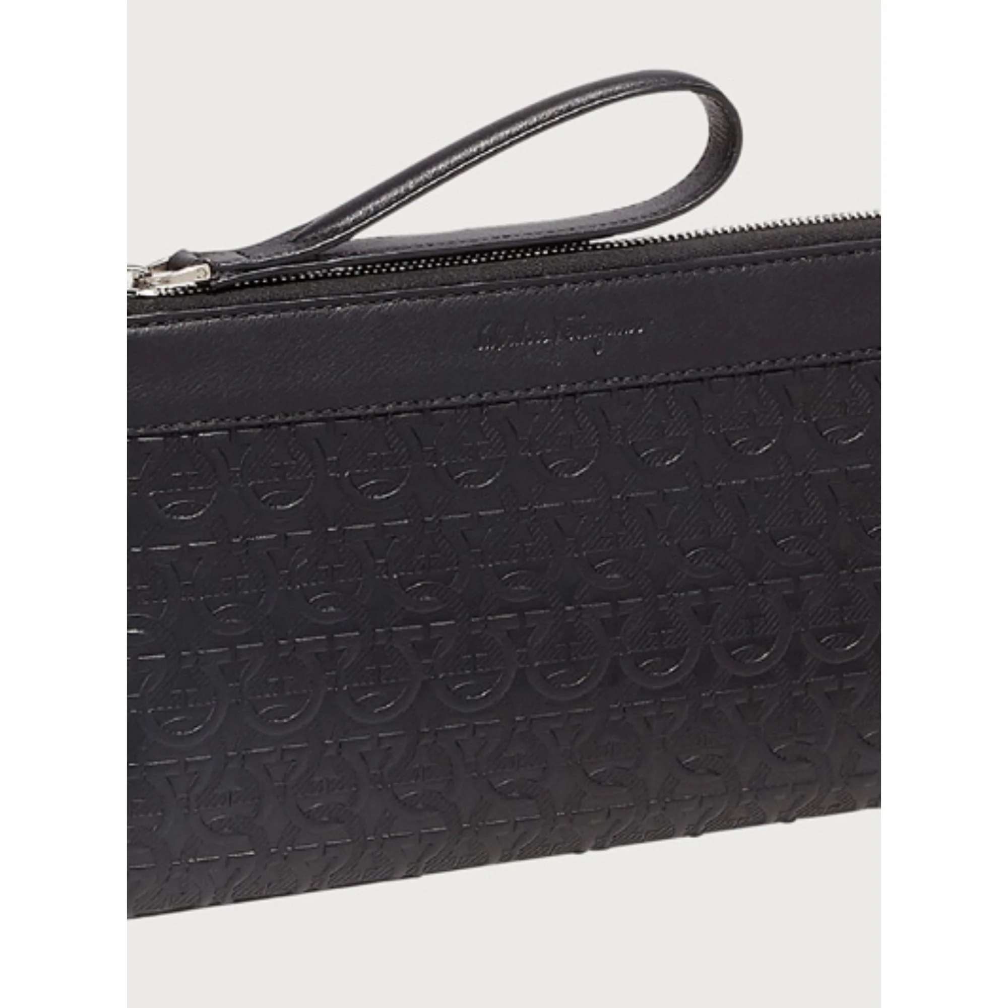 Gancini Document Holder - Black - Image 5