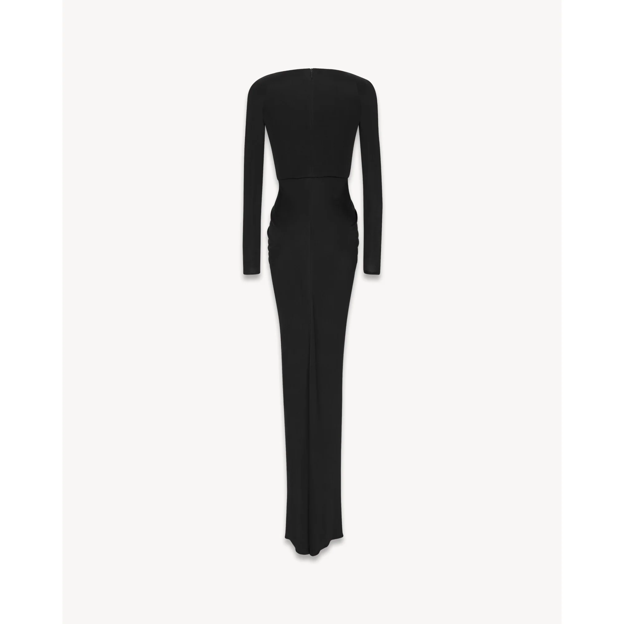 Robe Jersey Shiny - Noir - Image 2