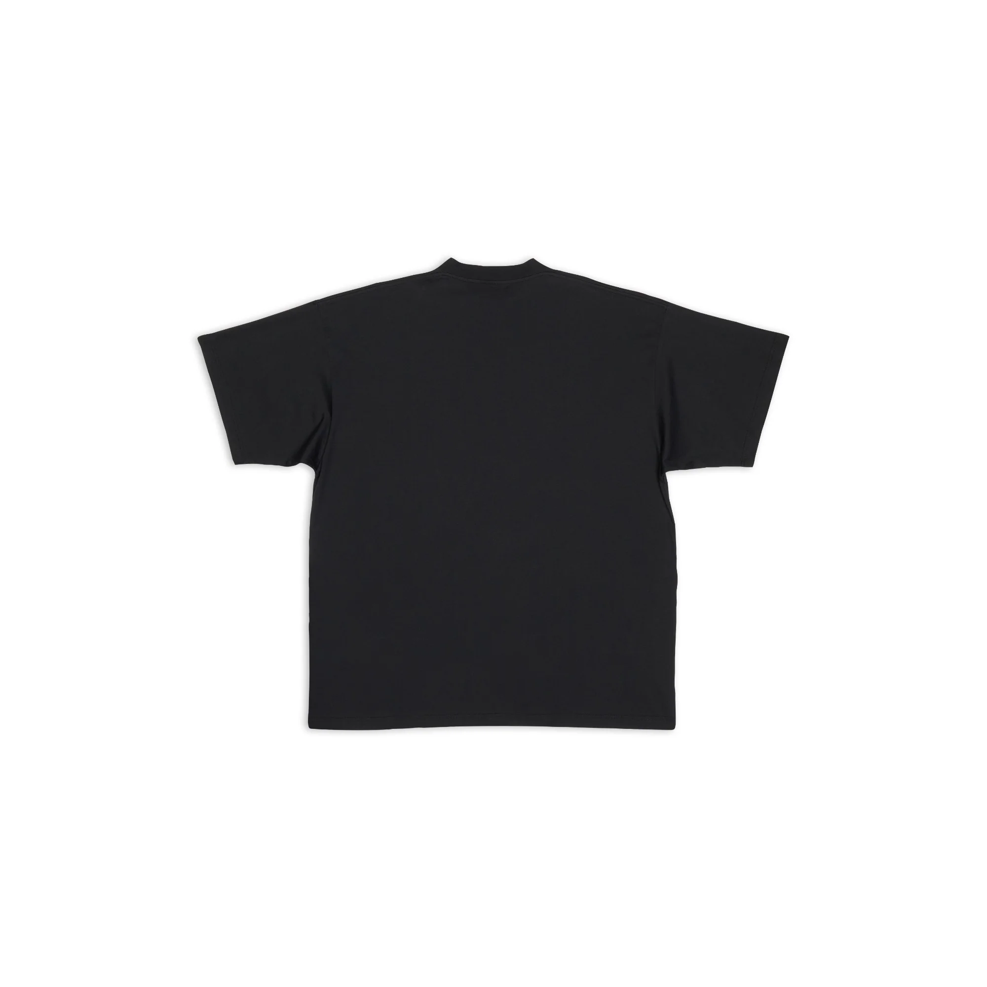 Oversized Fit T-Shirt - Black - Image 2