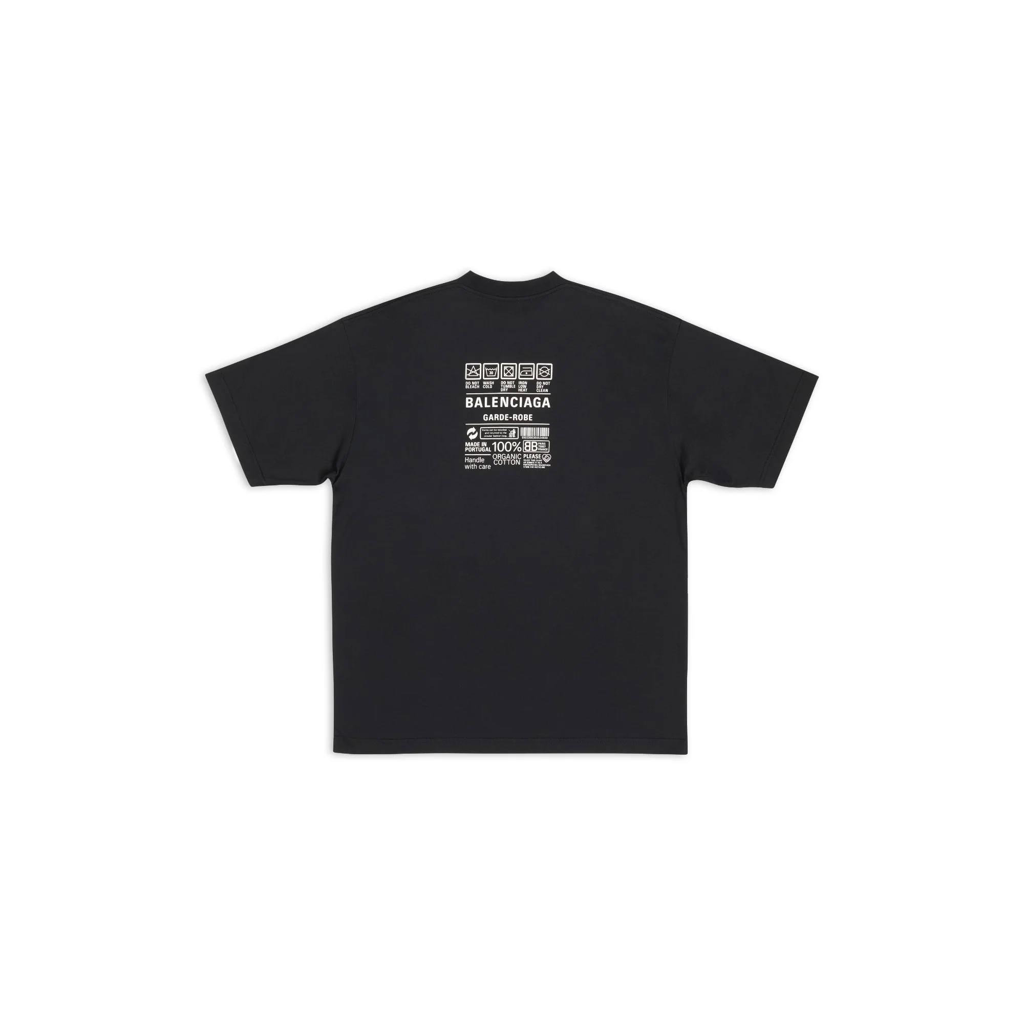 Medium Fit T-Shirt - Black/White - Image 2