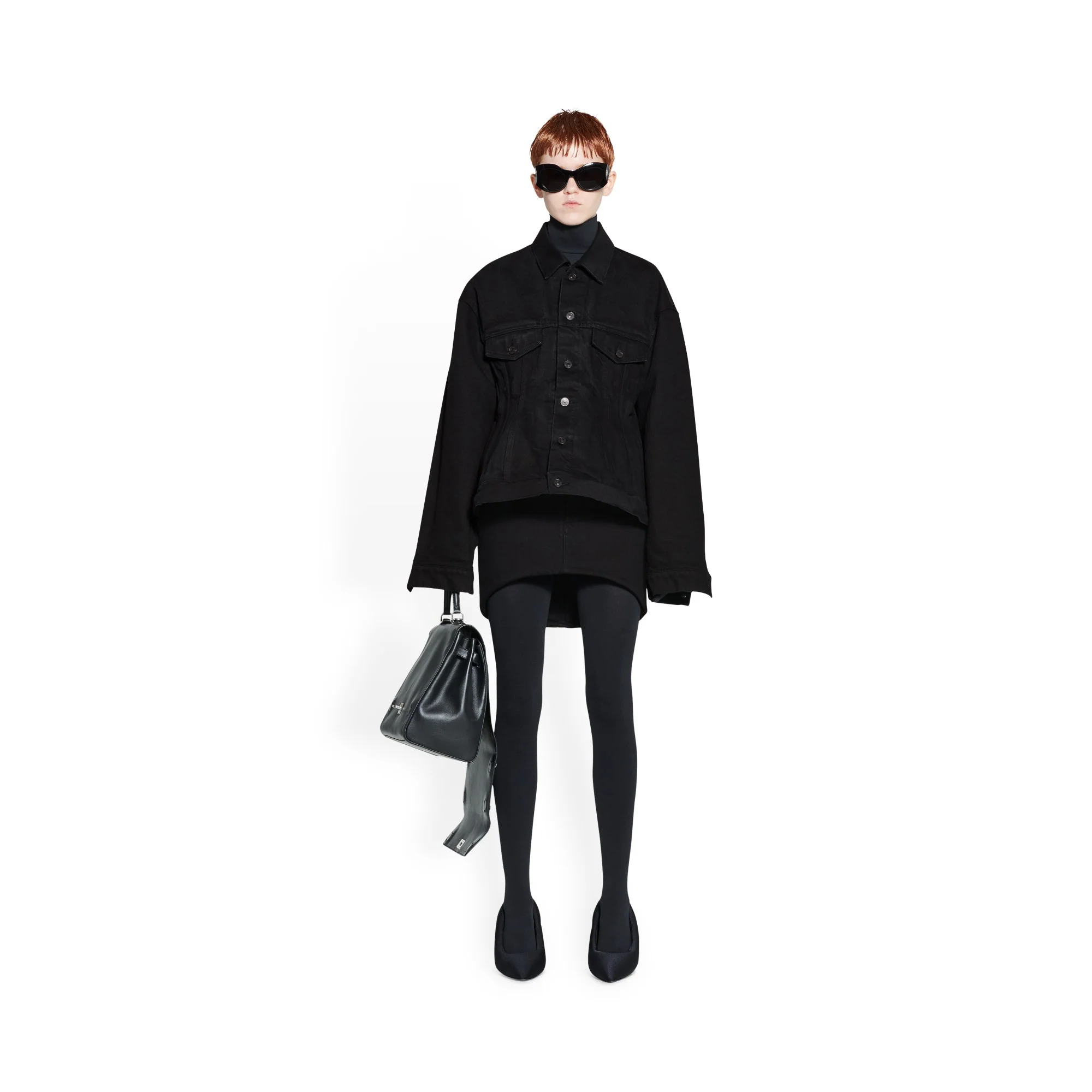 Hourglass Jacket - Pitch Black - Image 4