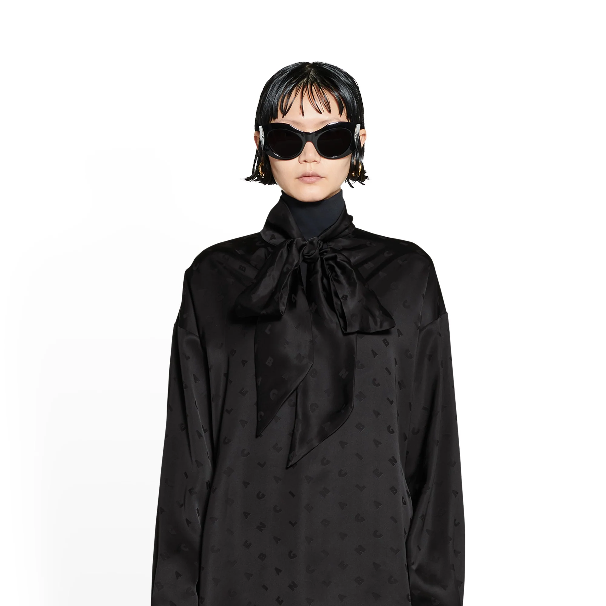 Hourglass Blouse - Black - Image 6