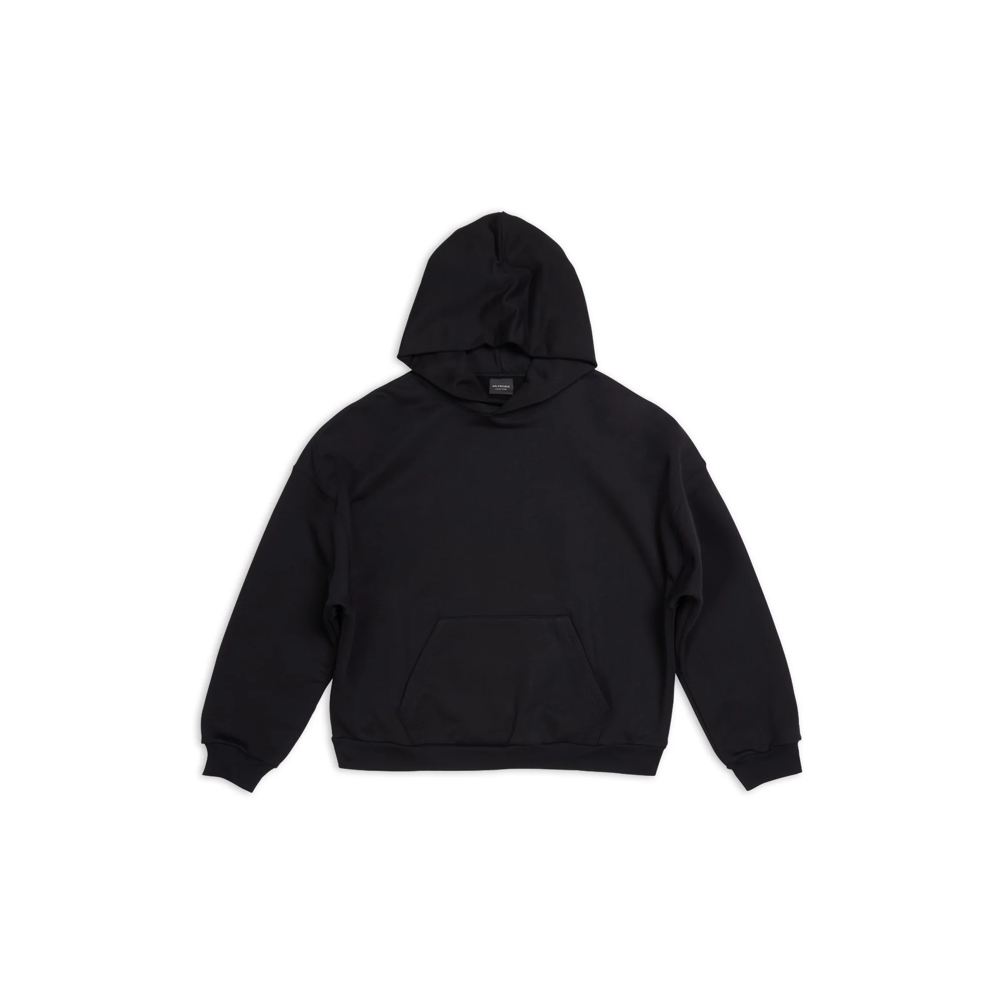 Medium Fit Hoodie - Black/White