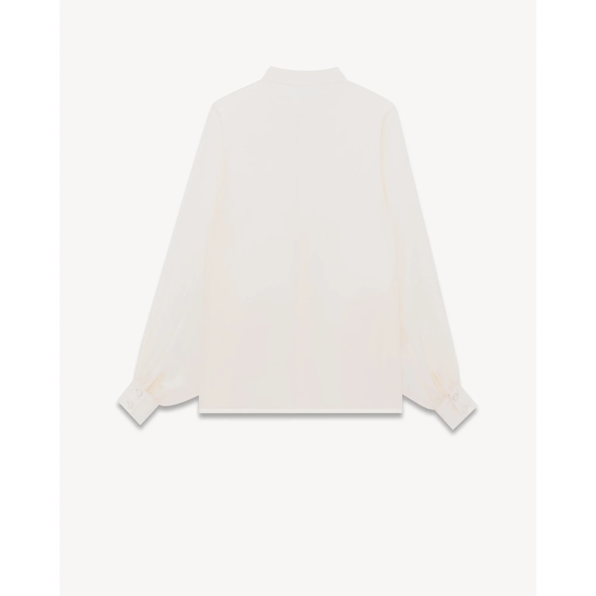 Blouse Emmanchure Marcel Satin - Craie - Image 2