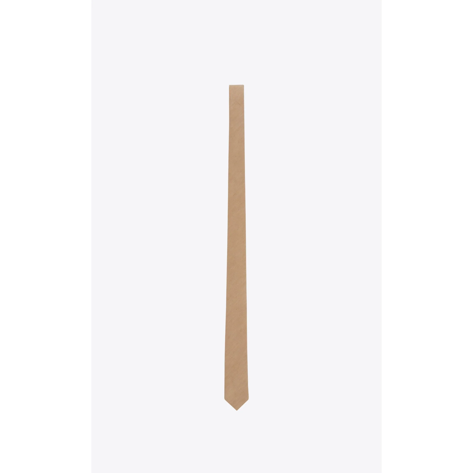Plain Tie - Beige