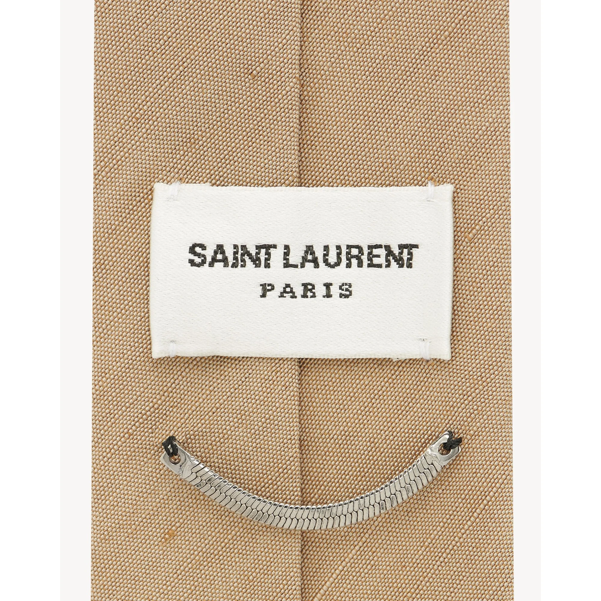 Plain Tie - Beige - Image 3