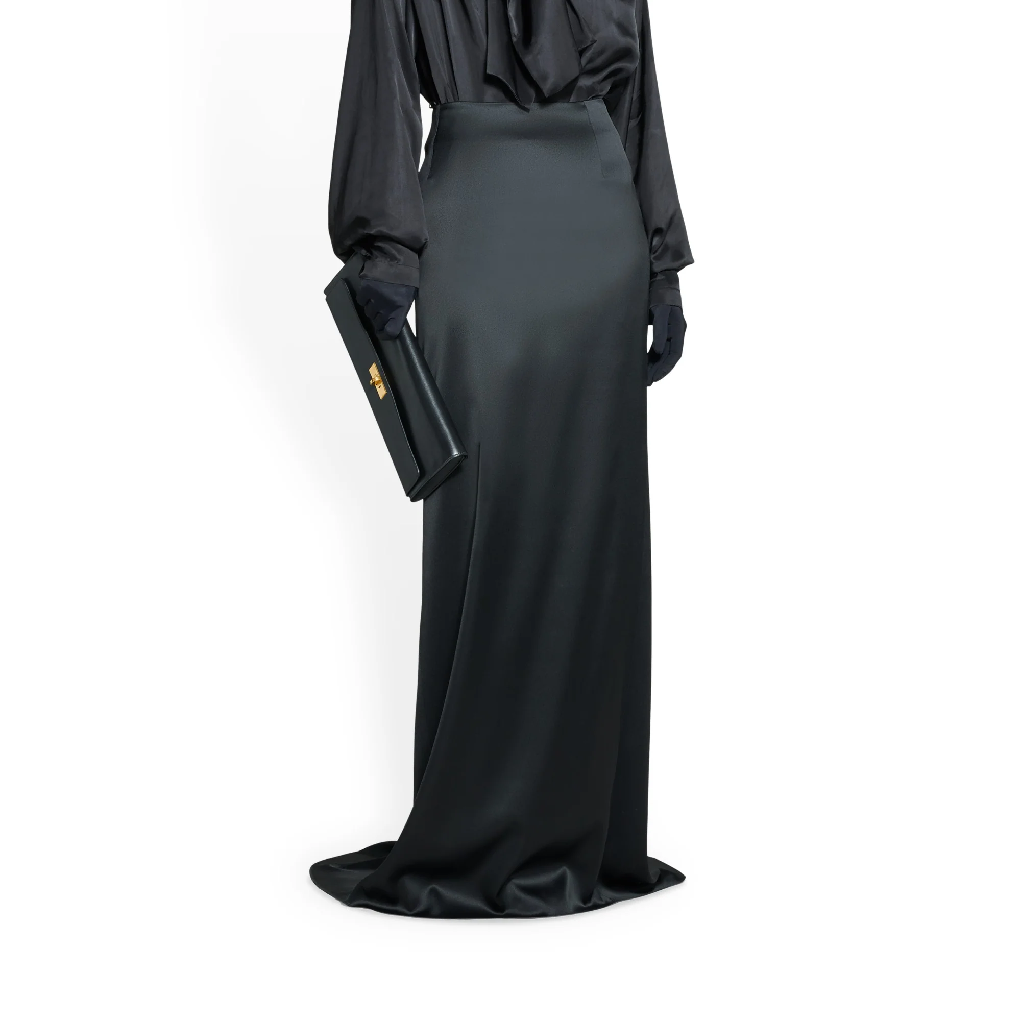 Maxi Skirt - Black - Image 5