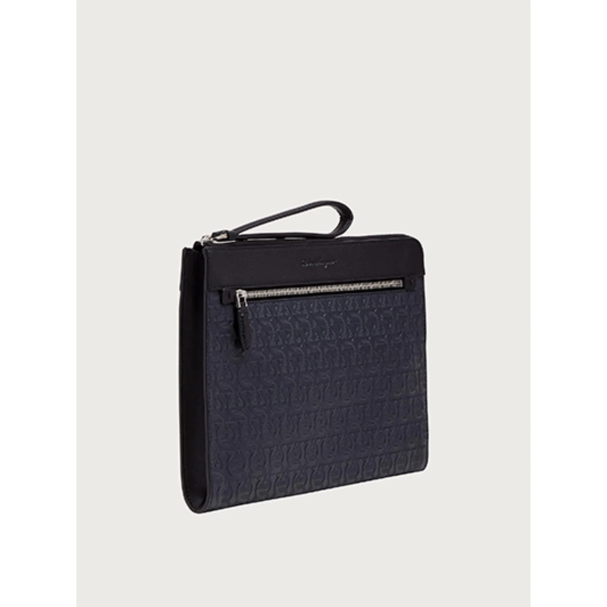 Gancini Portfolio - Navy Blue - Image 2