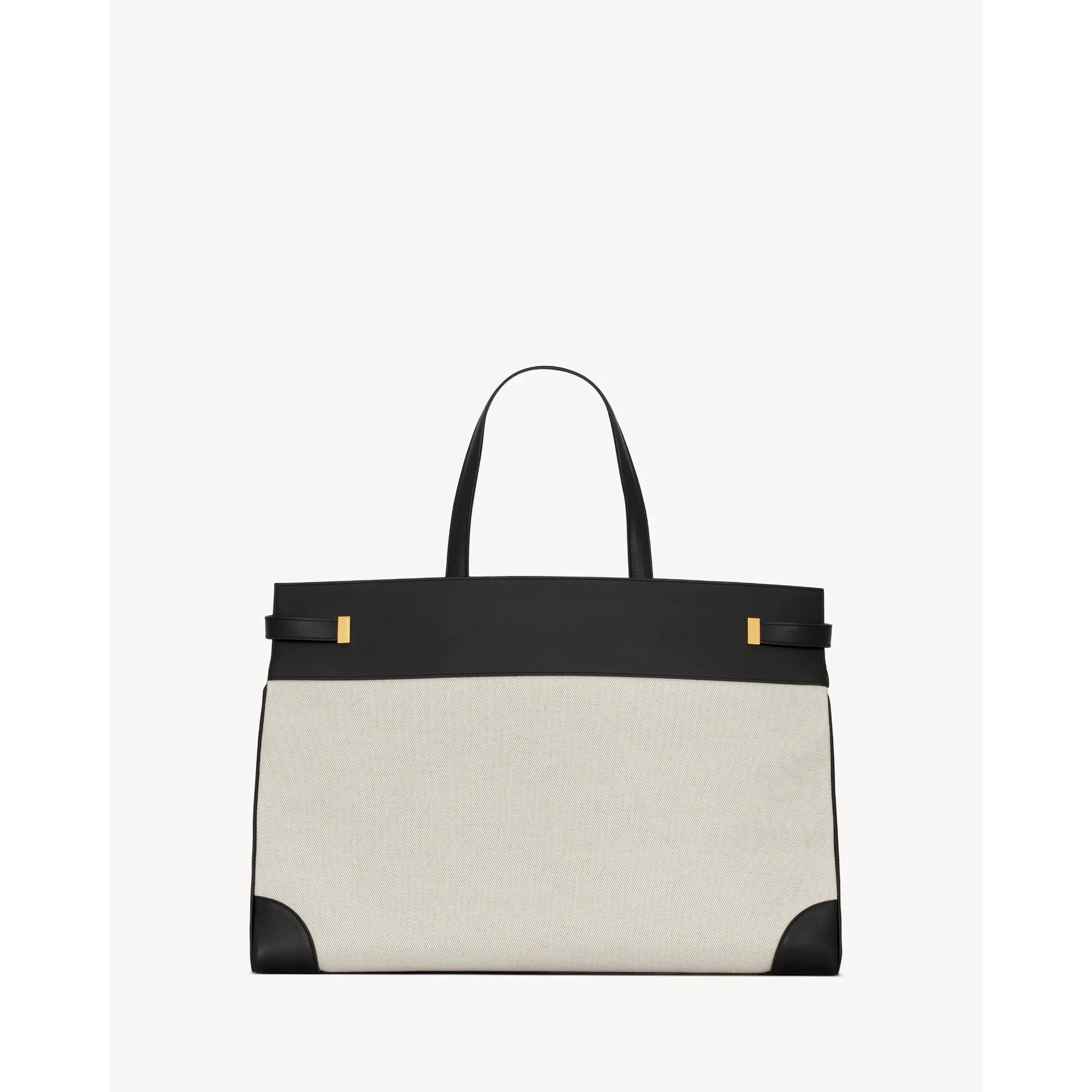 L Manhattan Suppl Shopping Bag - Greggio/Nero - Image 2