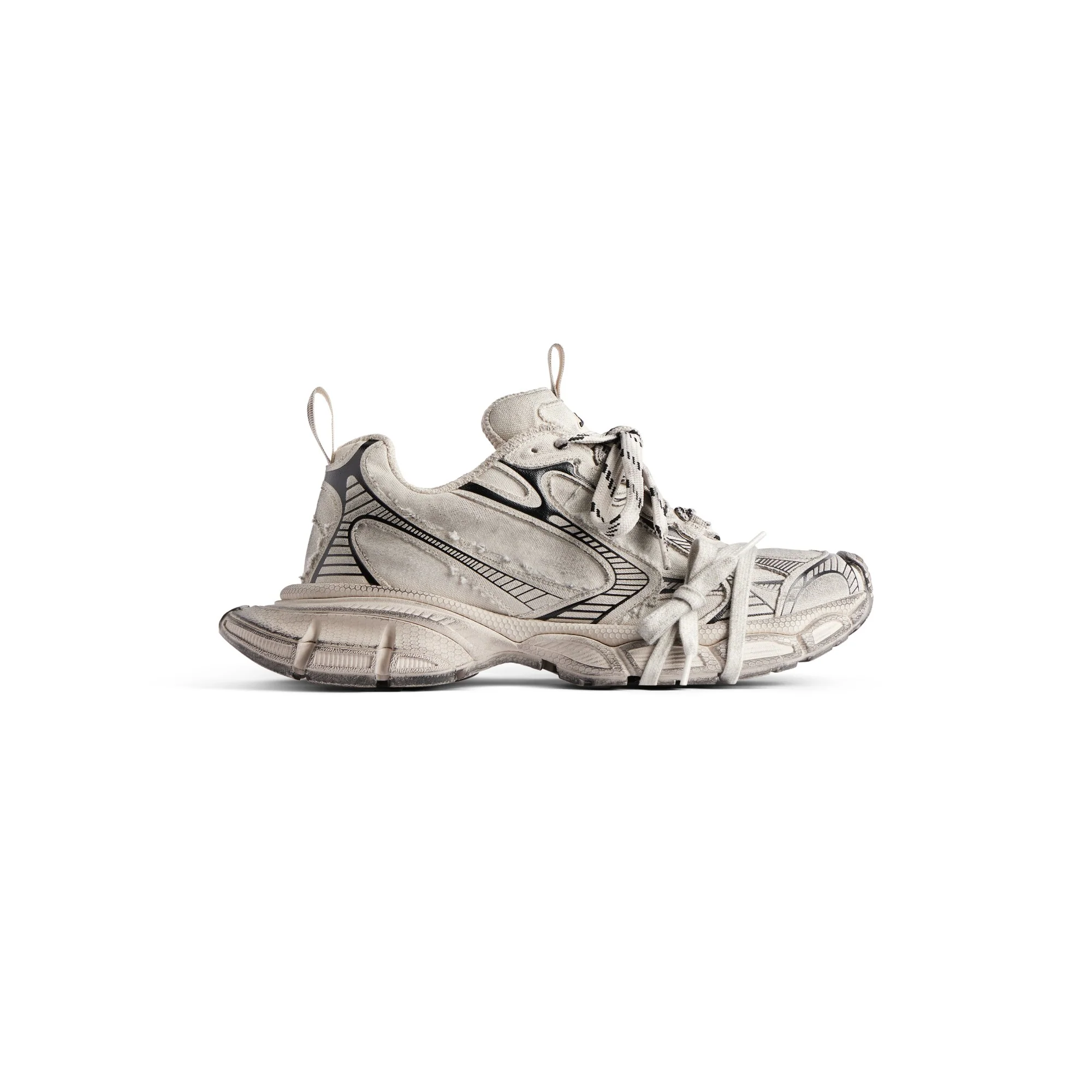 3XL Destroyed Canvas - Beige