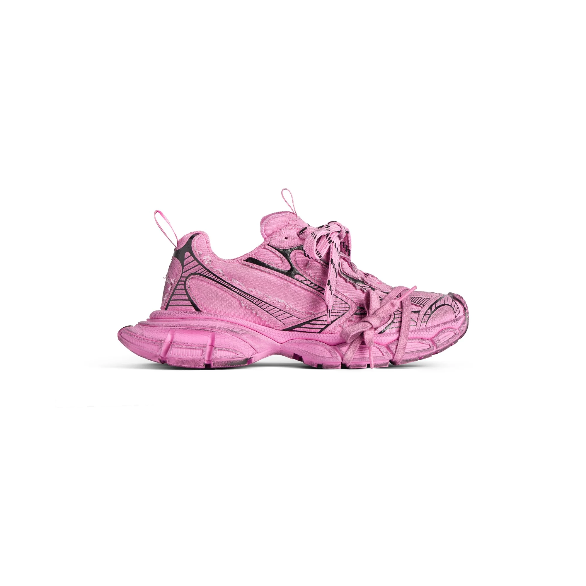 3XL Destroyed Canvas - Pink