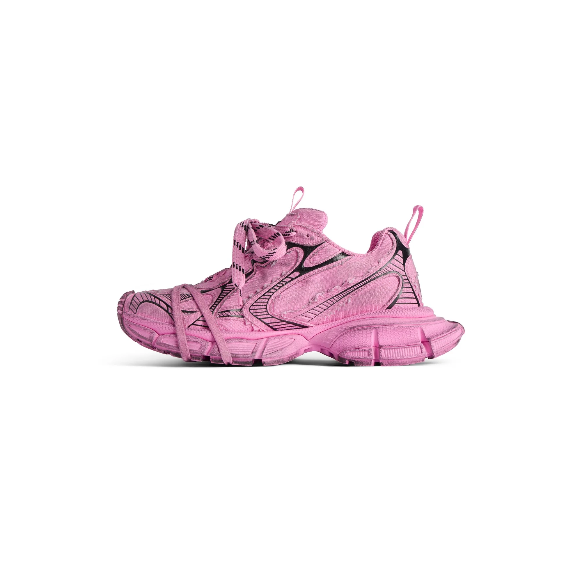 3XL Destroyed Canvas - Pink - Image 2