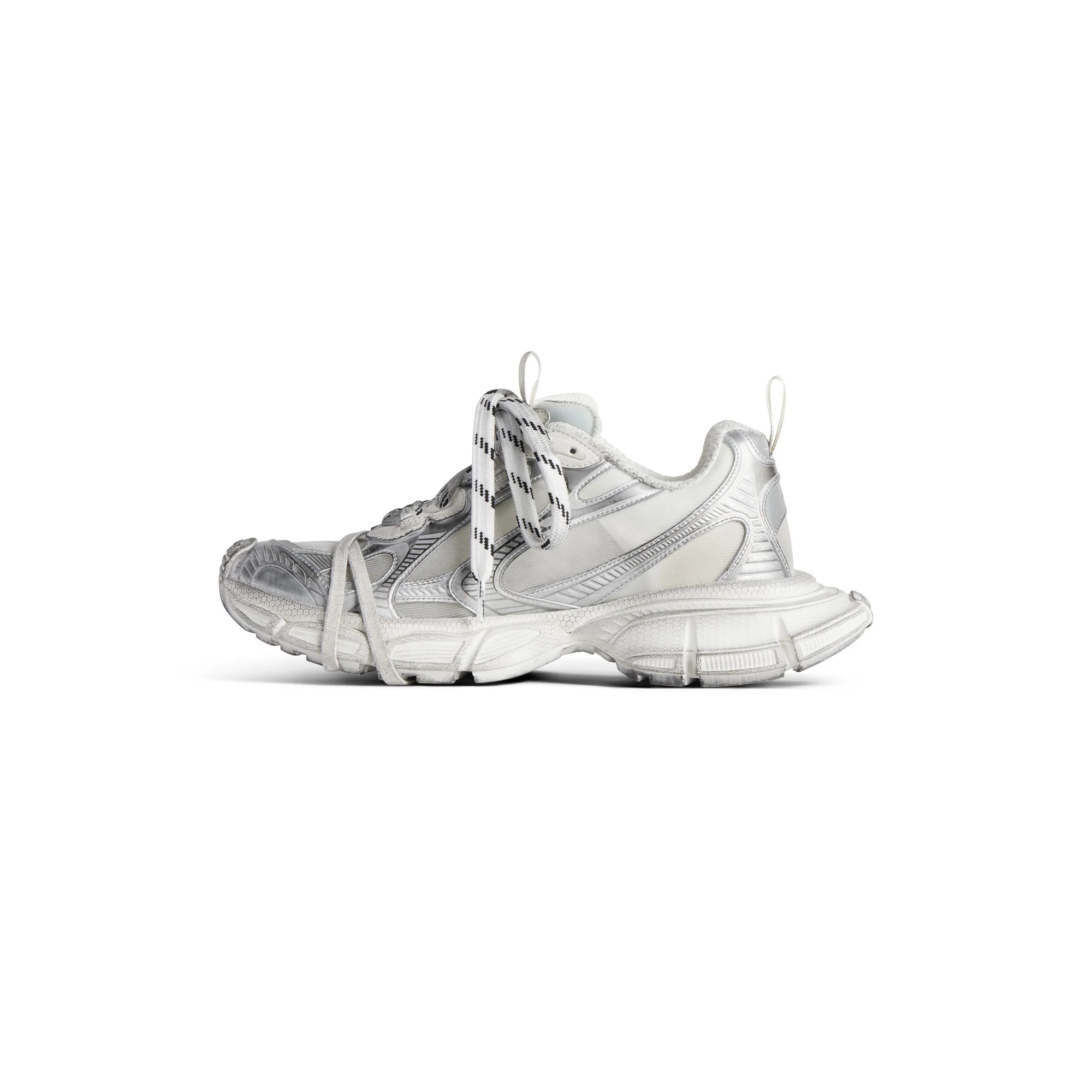3XL Summer Mesh - White/Silver - Image 2